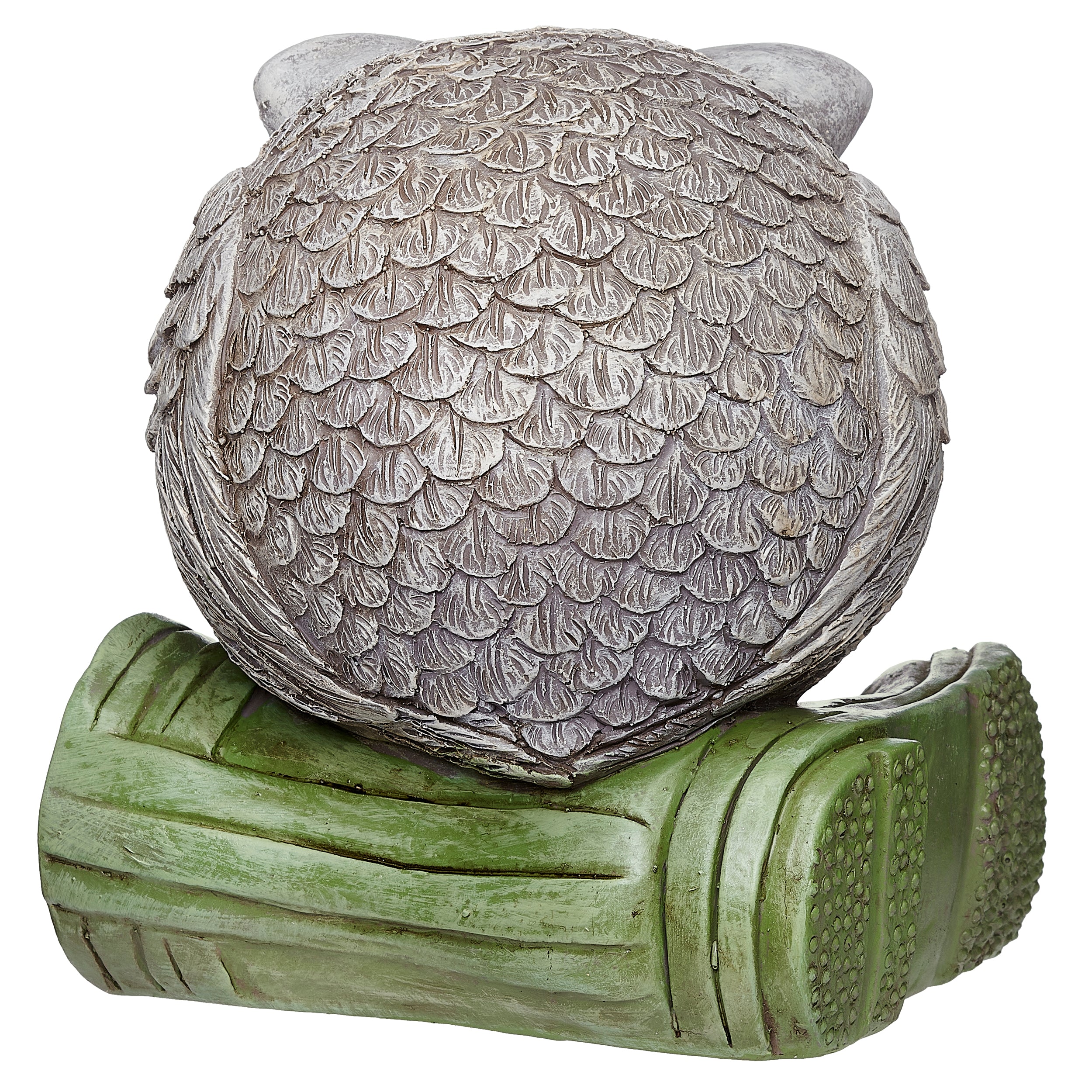 Pudgy Pals Owl on Boot Garden Statue