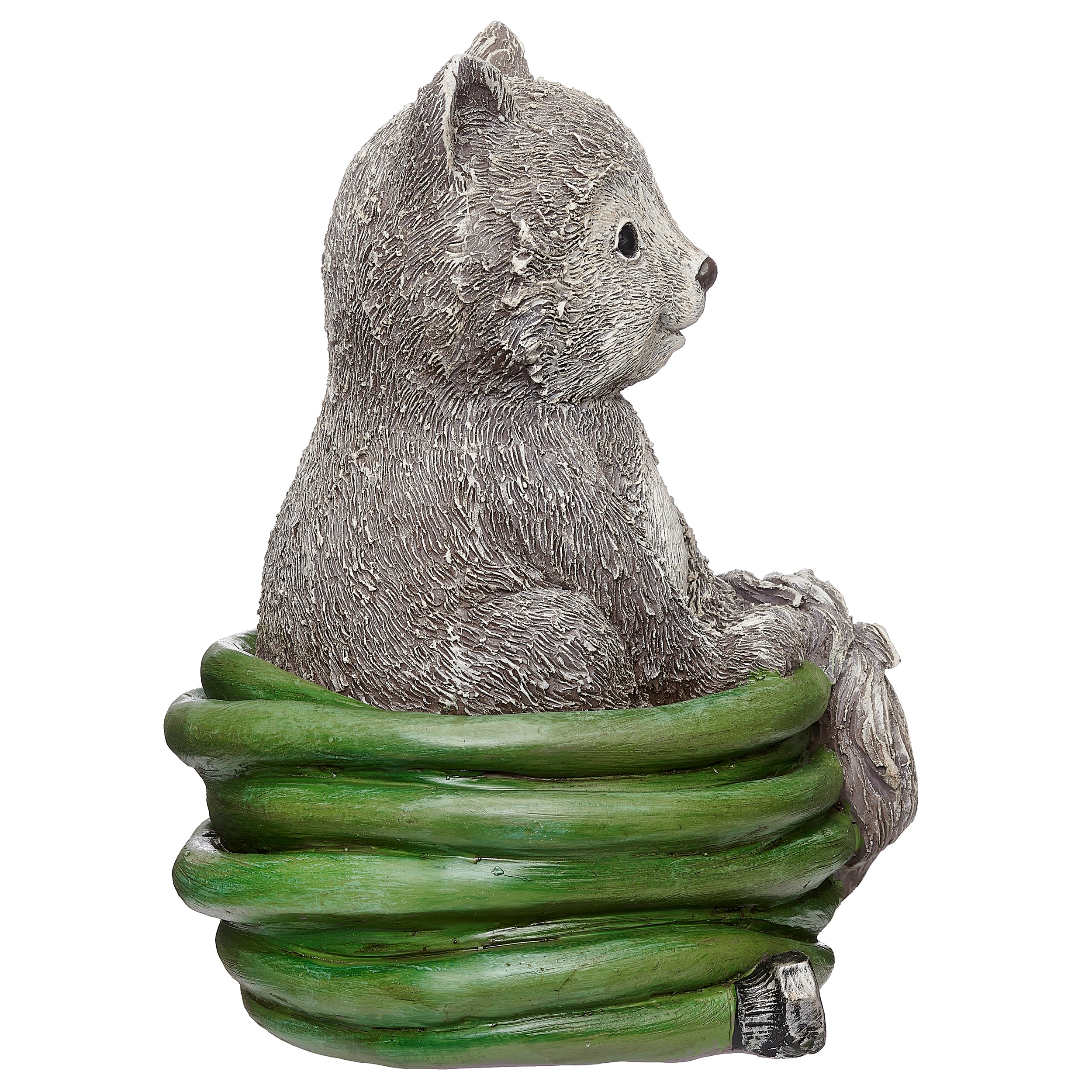 Pudgy Pals Fox on Hose Garden Statue