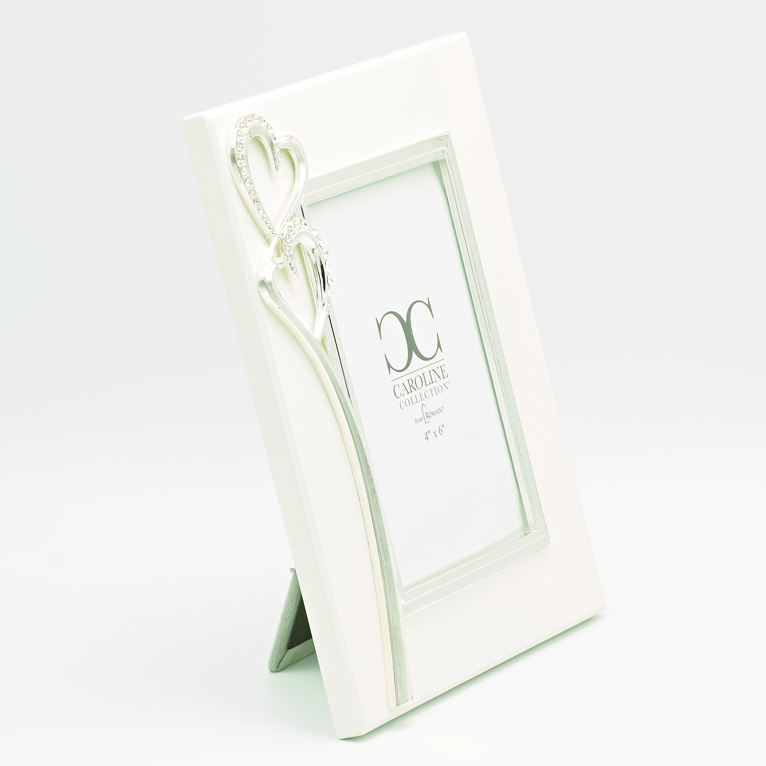 Caroline Collection Double Heart Frame