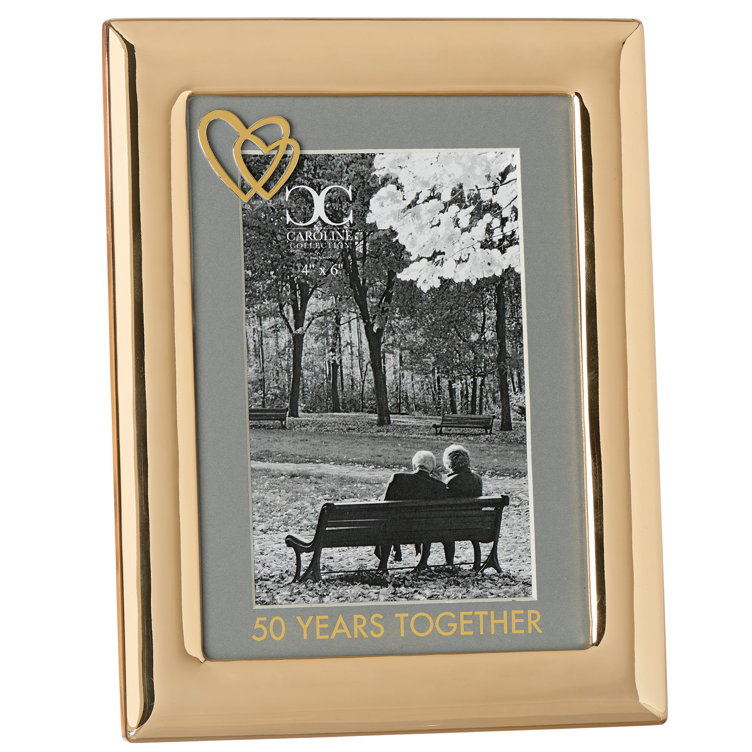 Caroline Collection 50 Years Together Gold Frame
