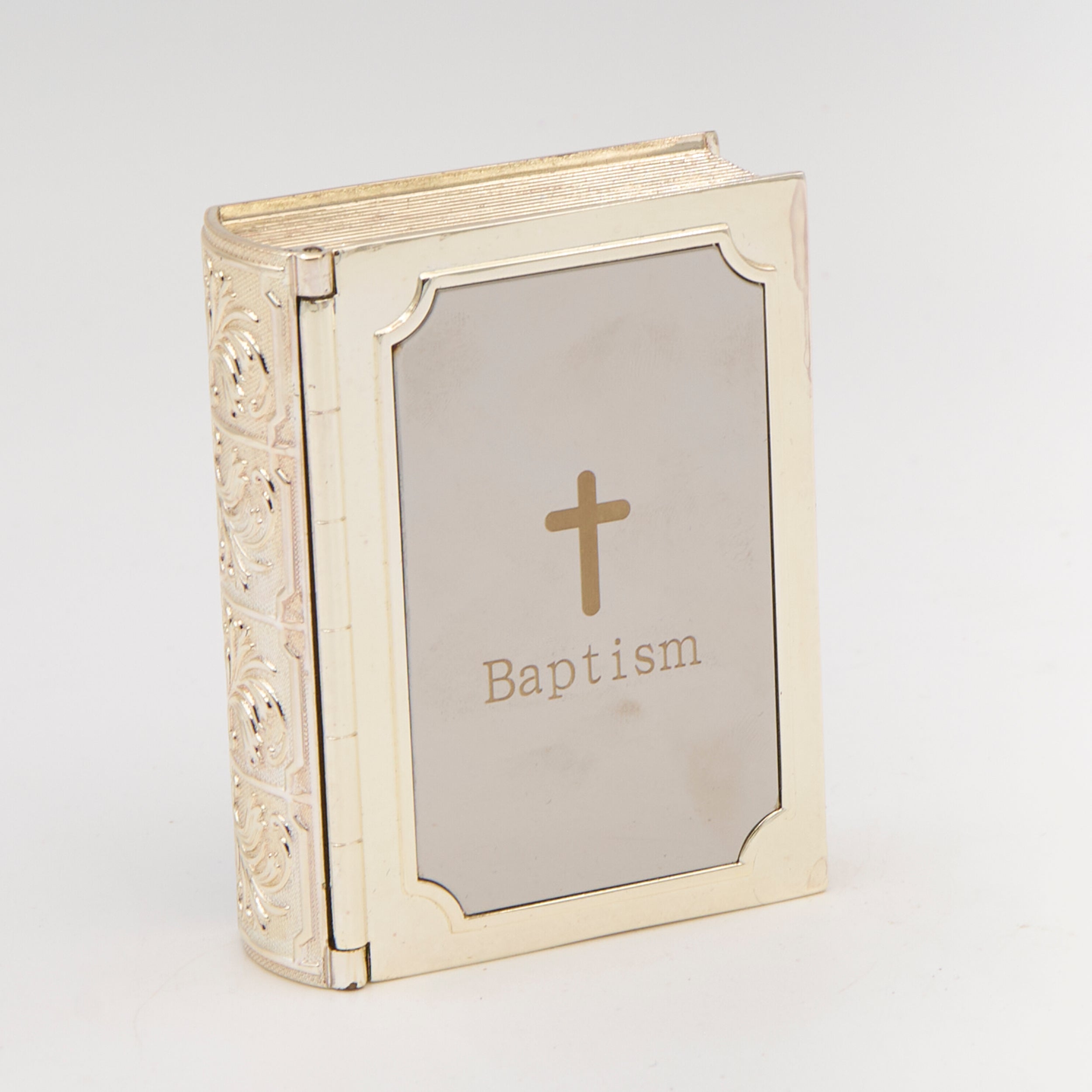 Caroline Collection Baptism Bible Keepsake Box