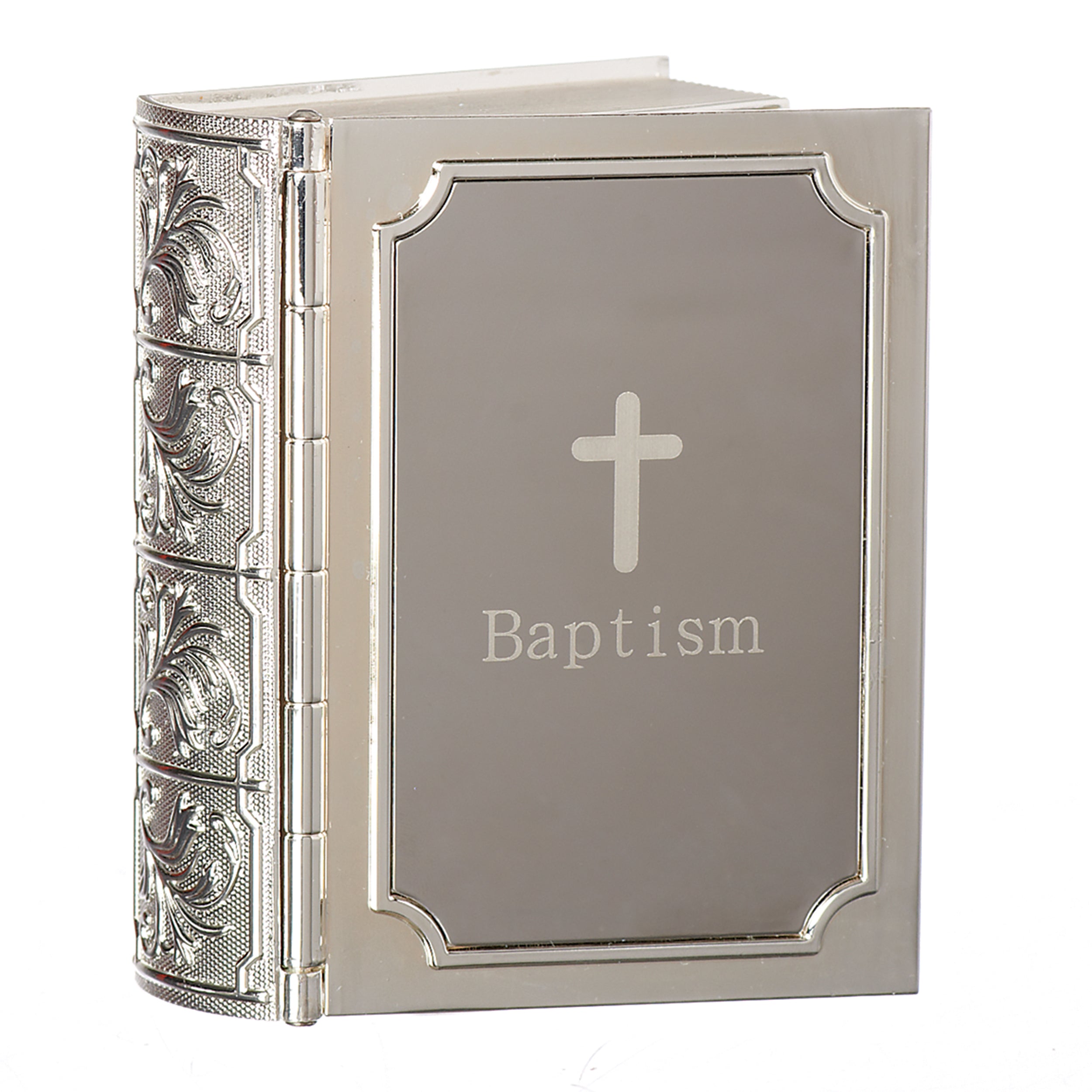 Caroline Collection Baptism Bible Keepsake Box