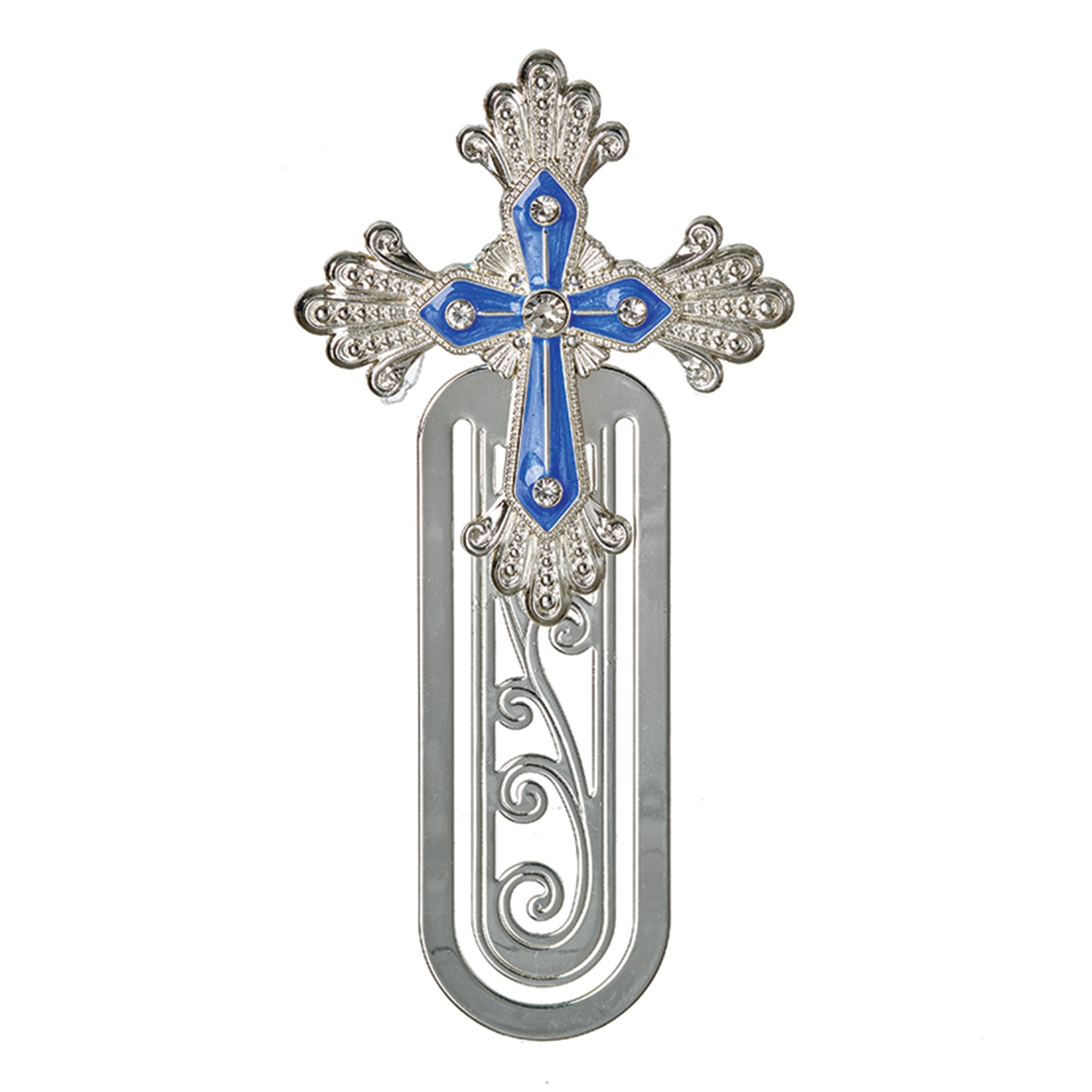 Caroline Collection Birthstone Jeweled Cross Bookmark