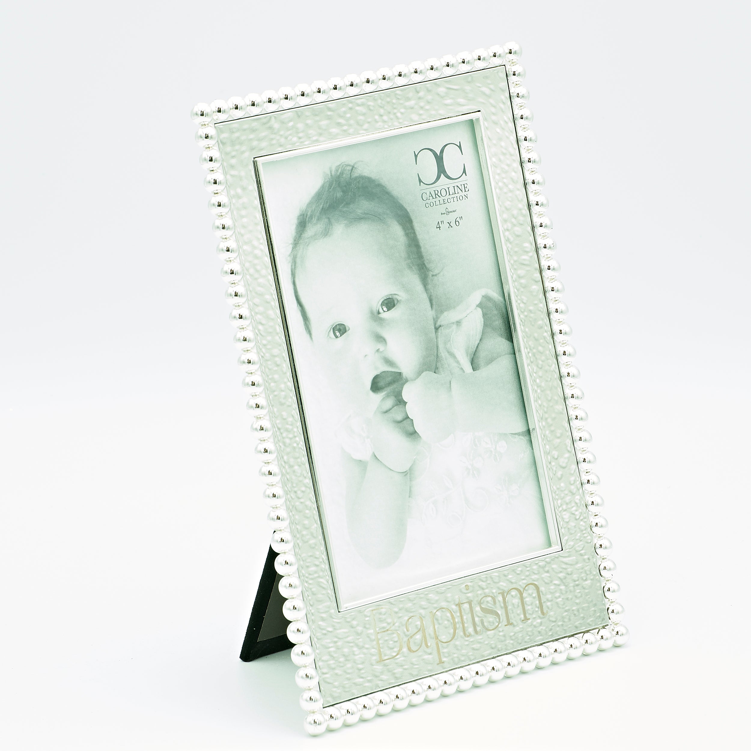 Caroline Collection Silver Baptism Keepsake Frame