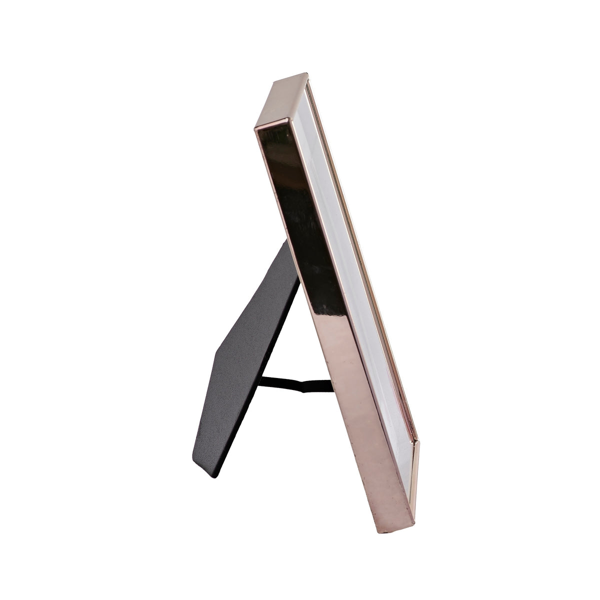 Side view of When a Cardinal Appears Memorial Picture Frame showing the frame depth and tabletop stand