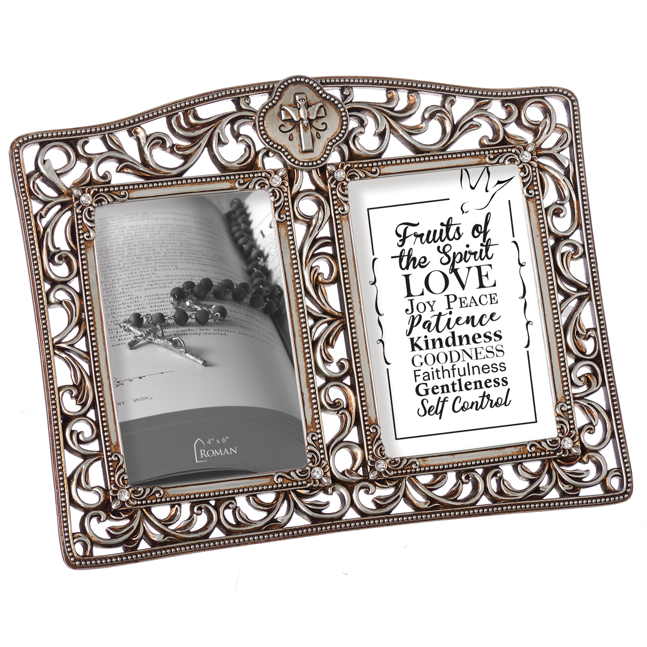 “Fruits of the Spirit” Confirmation Double Photo Frame