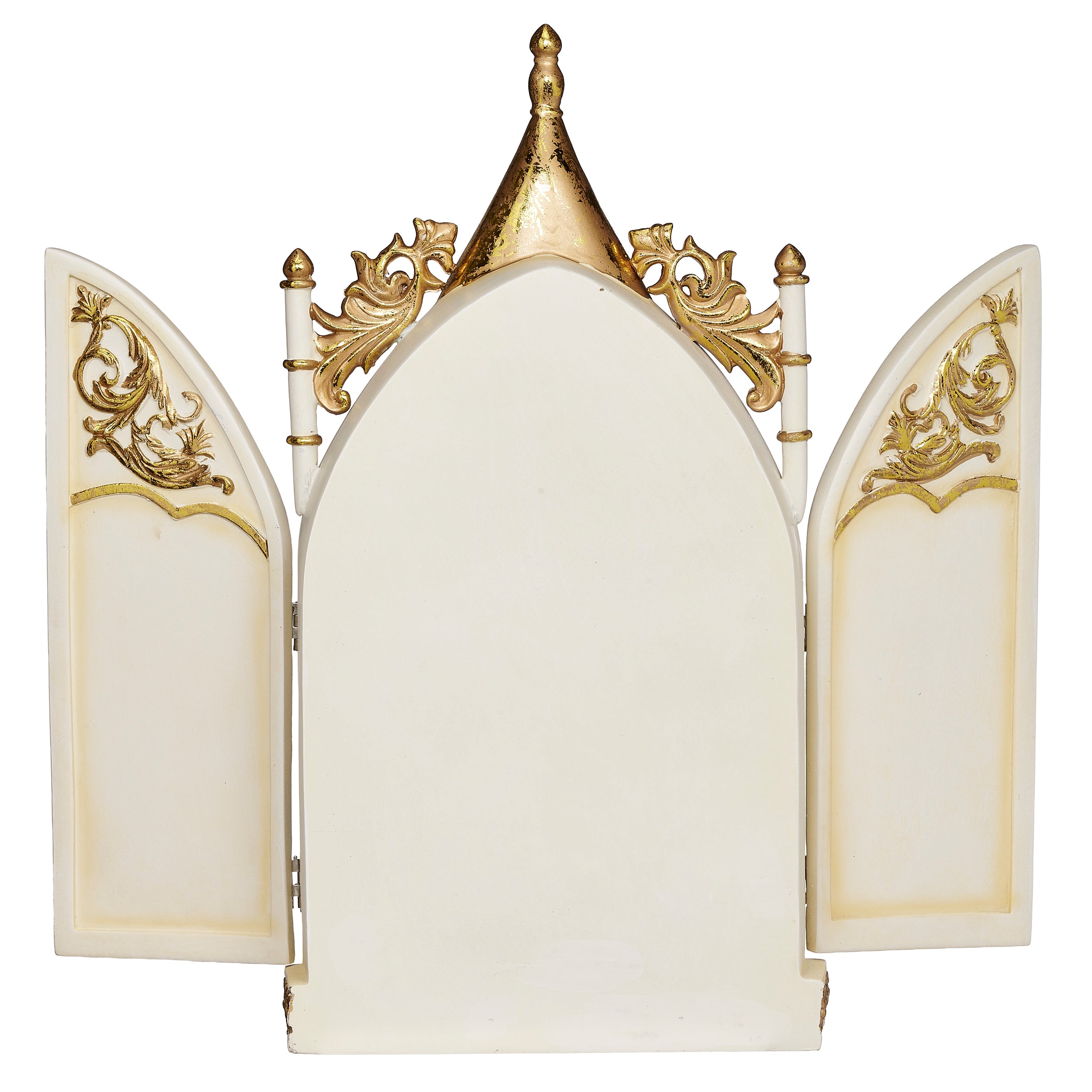 Crucifix Triptych Scene