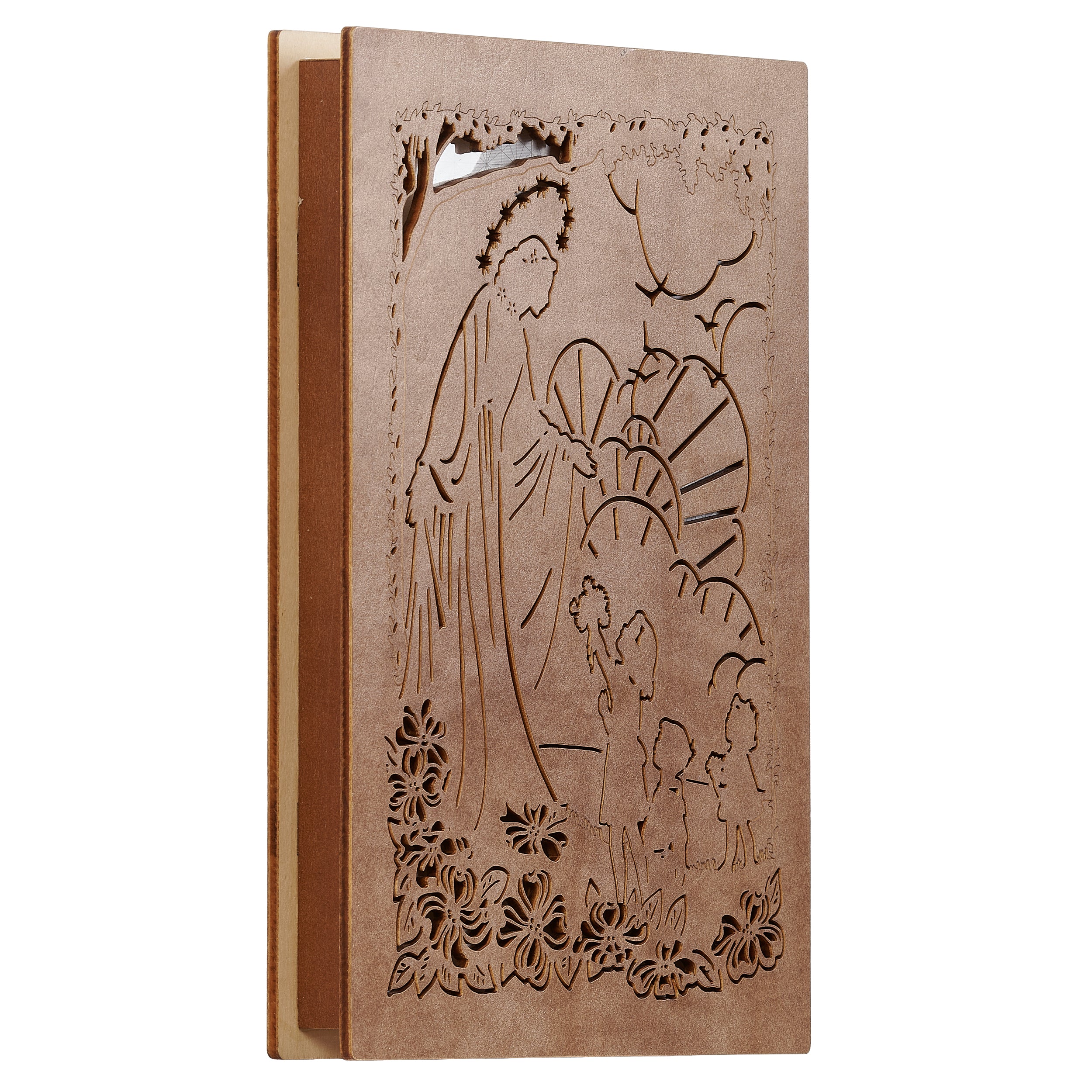 Our Lady of Fatima Laser Cut Table Decor