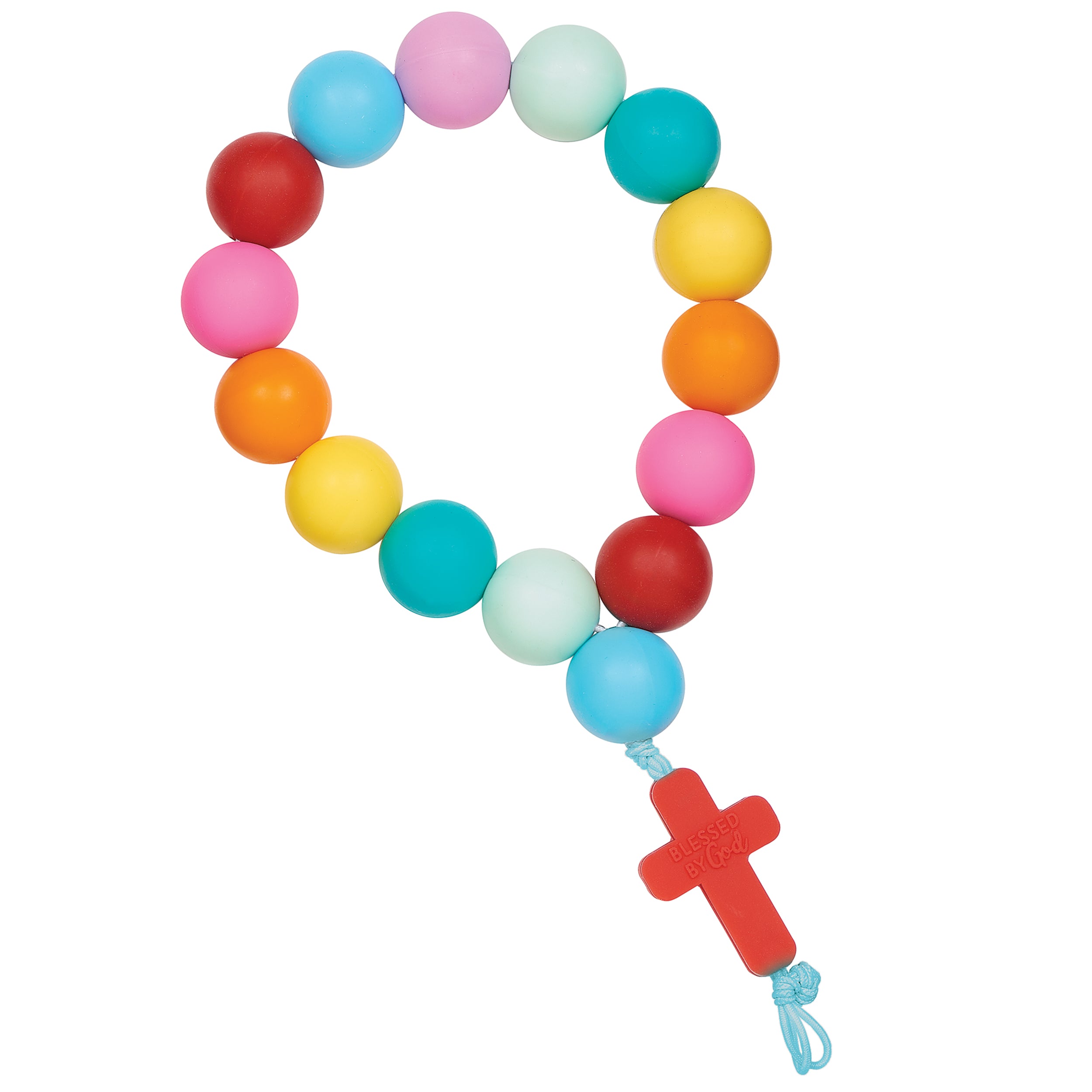 Blessed By God Silicone Blessing Beads Teether