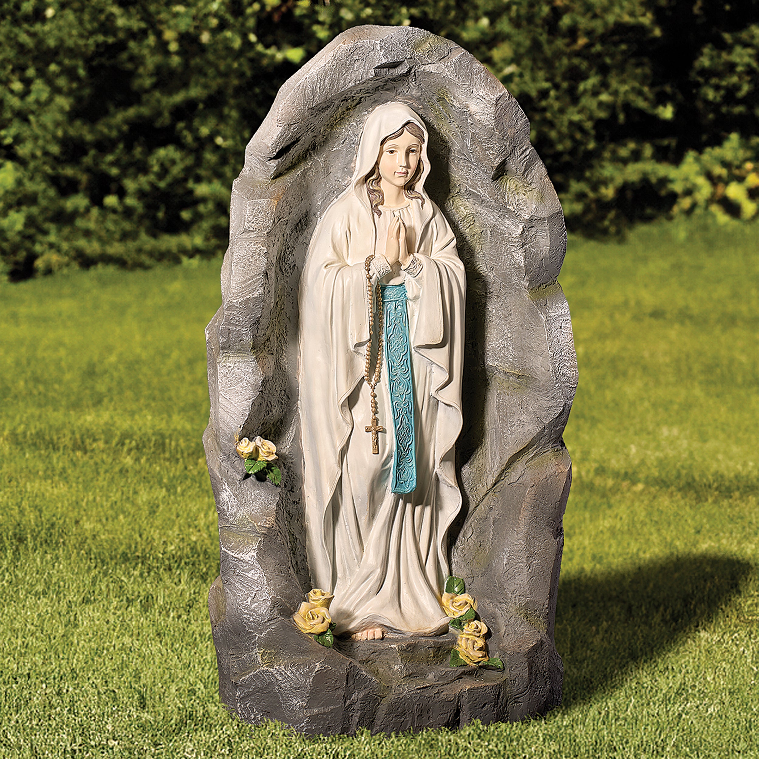Our Lady of Lourdes Grotto Garden Statue