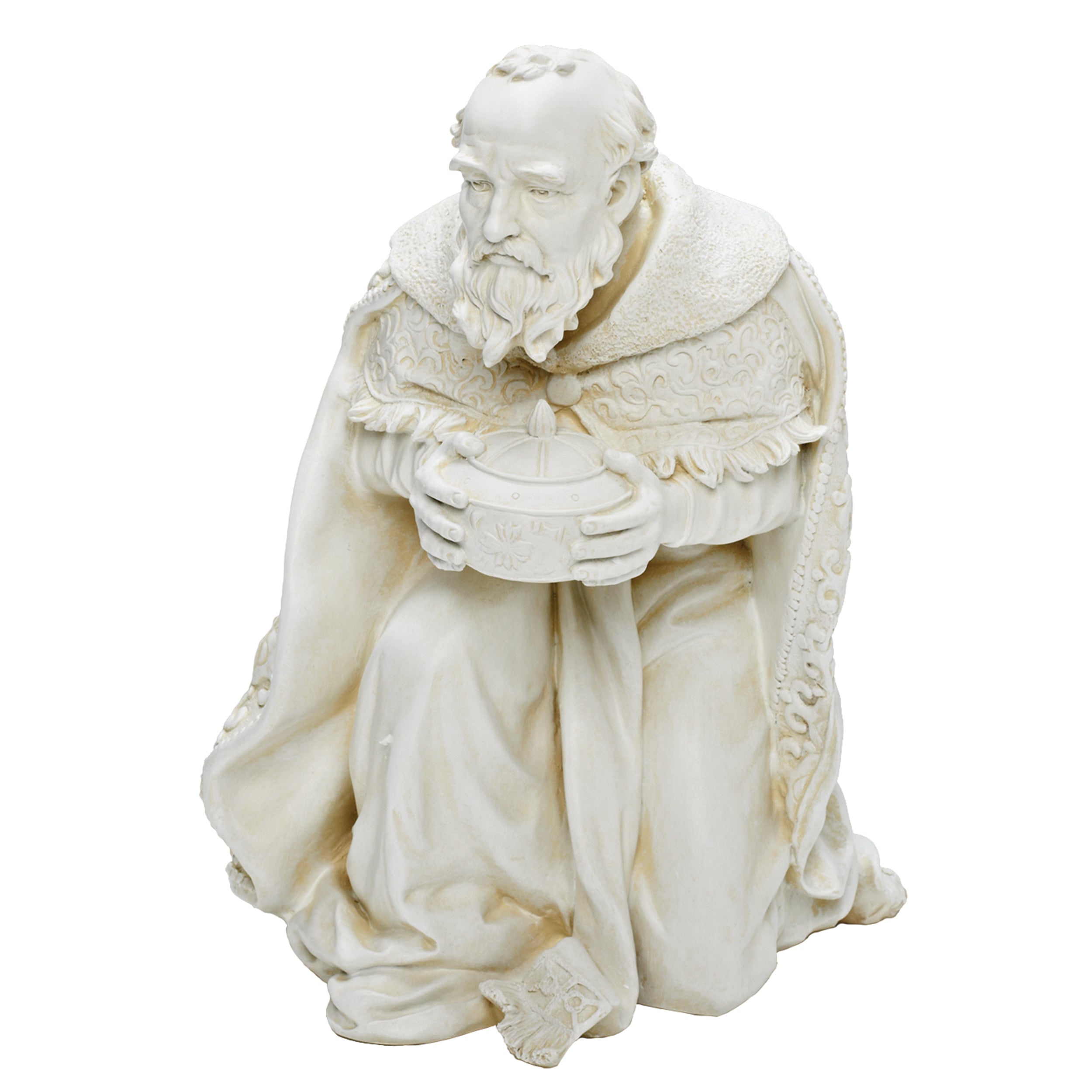 Joseph’s Studio Ivory King Gaspar Garden Statue - 27" Scale