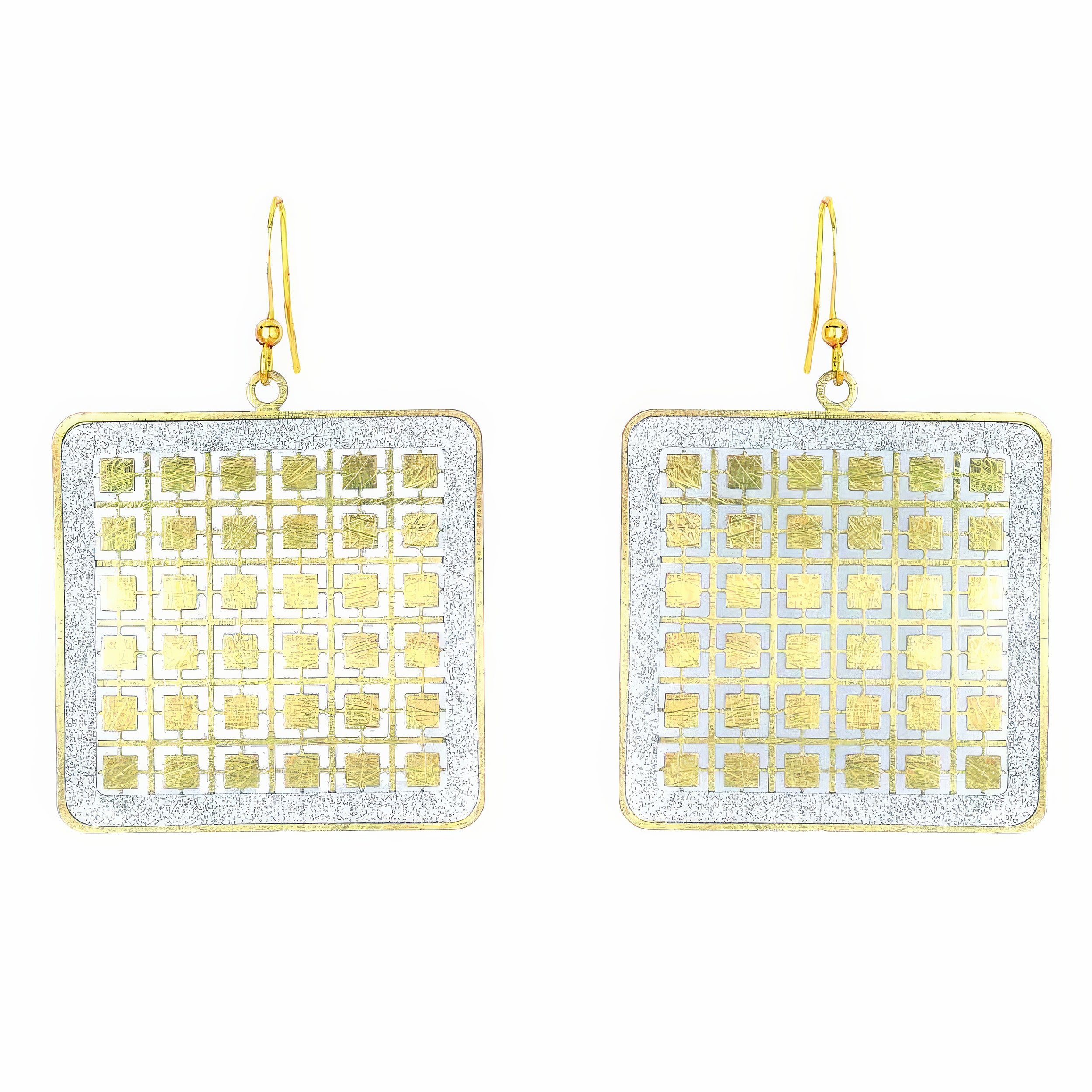 Alexa's Angels Faith Checkerboard Earrings