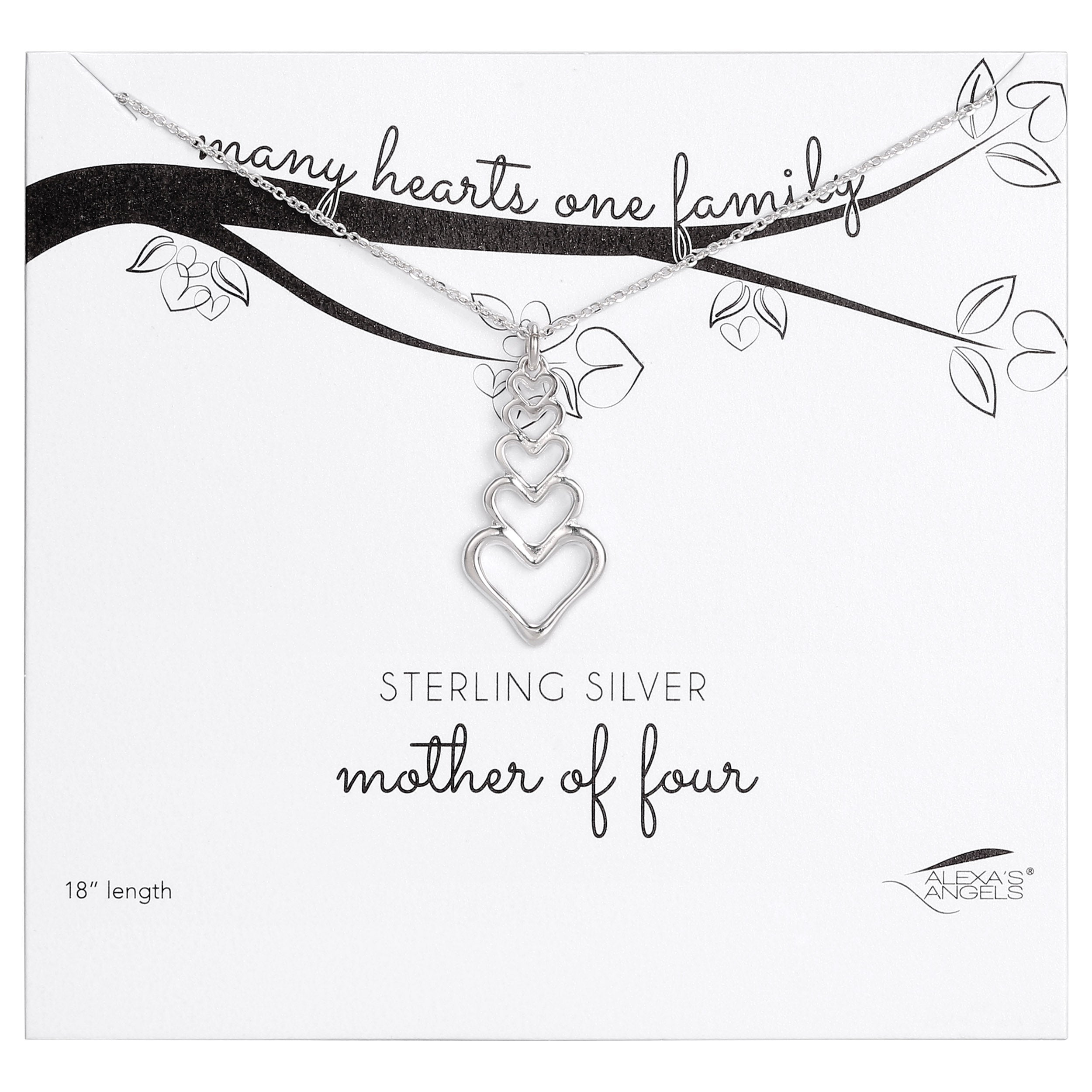 Alexa's Angels Many Hearts Necklace – Mother of Four
