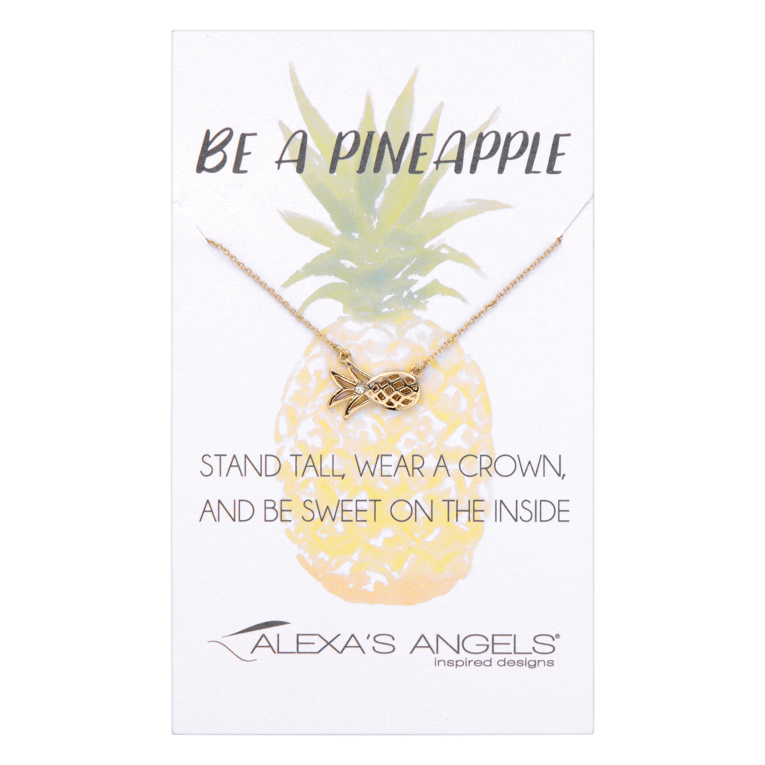 Alexa's Angels Pineapple Necklace