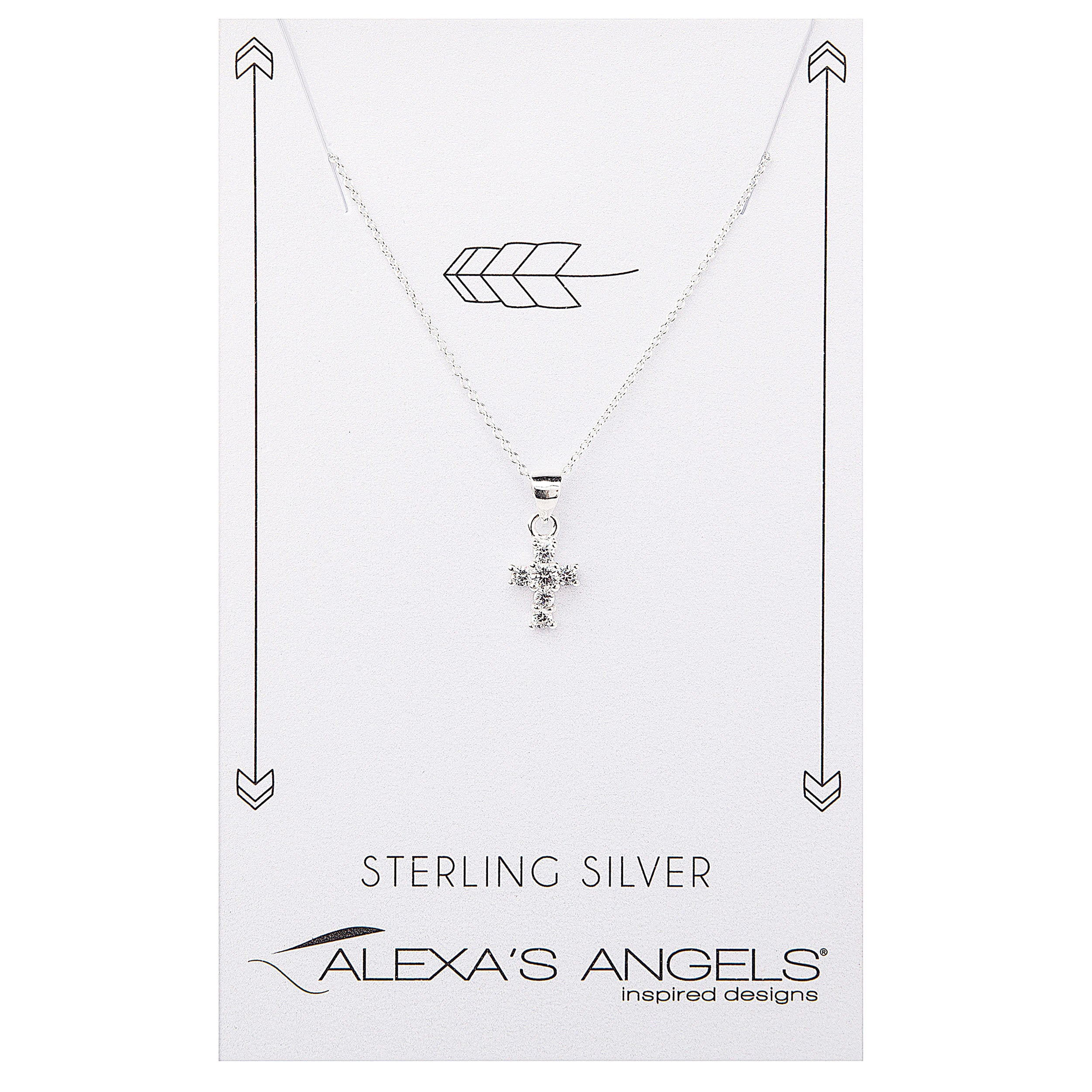 Alexa's Angels Tiny Faith Cross Necklace