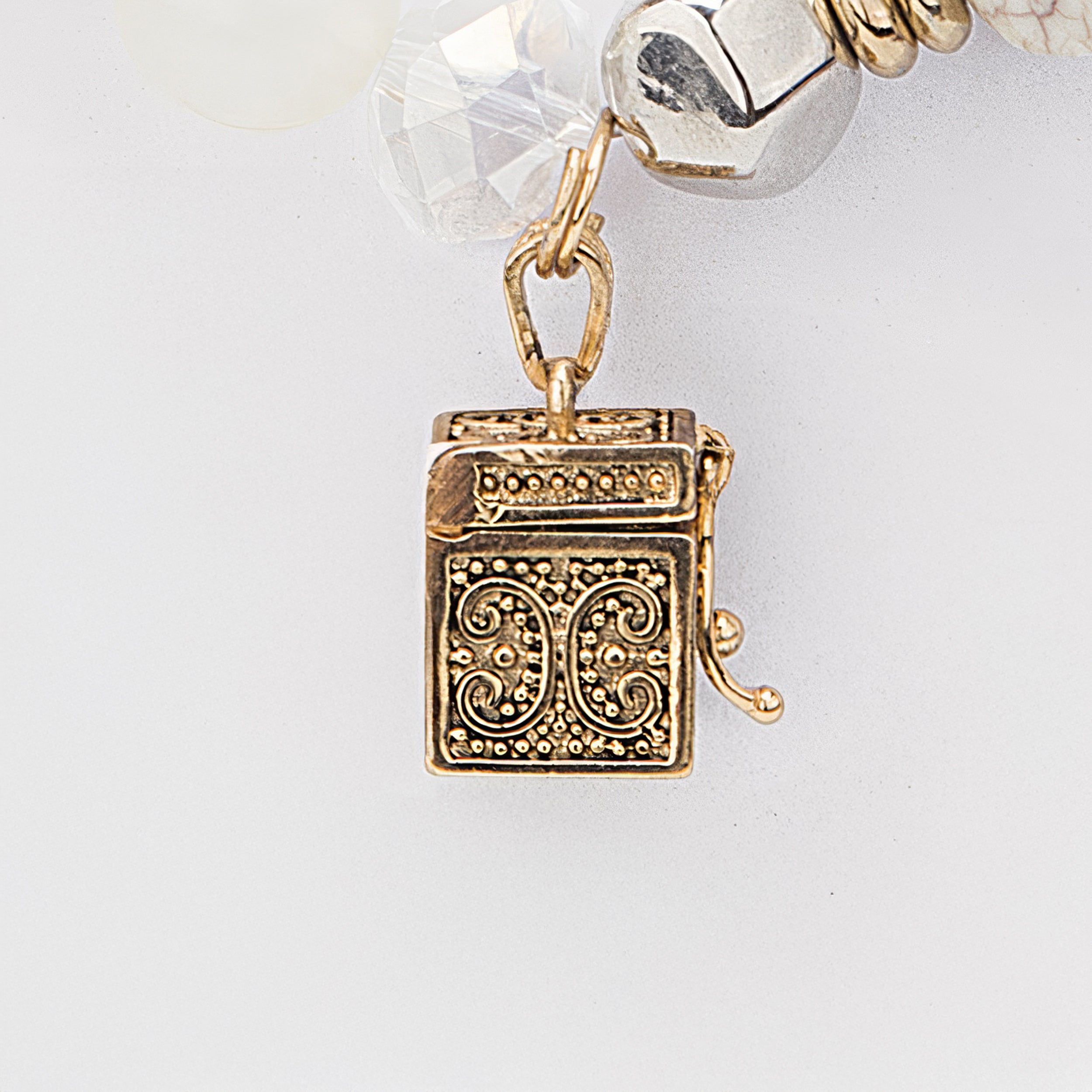 Alexa's Angels "But First, Pray" Prayer Box Bracelet