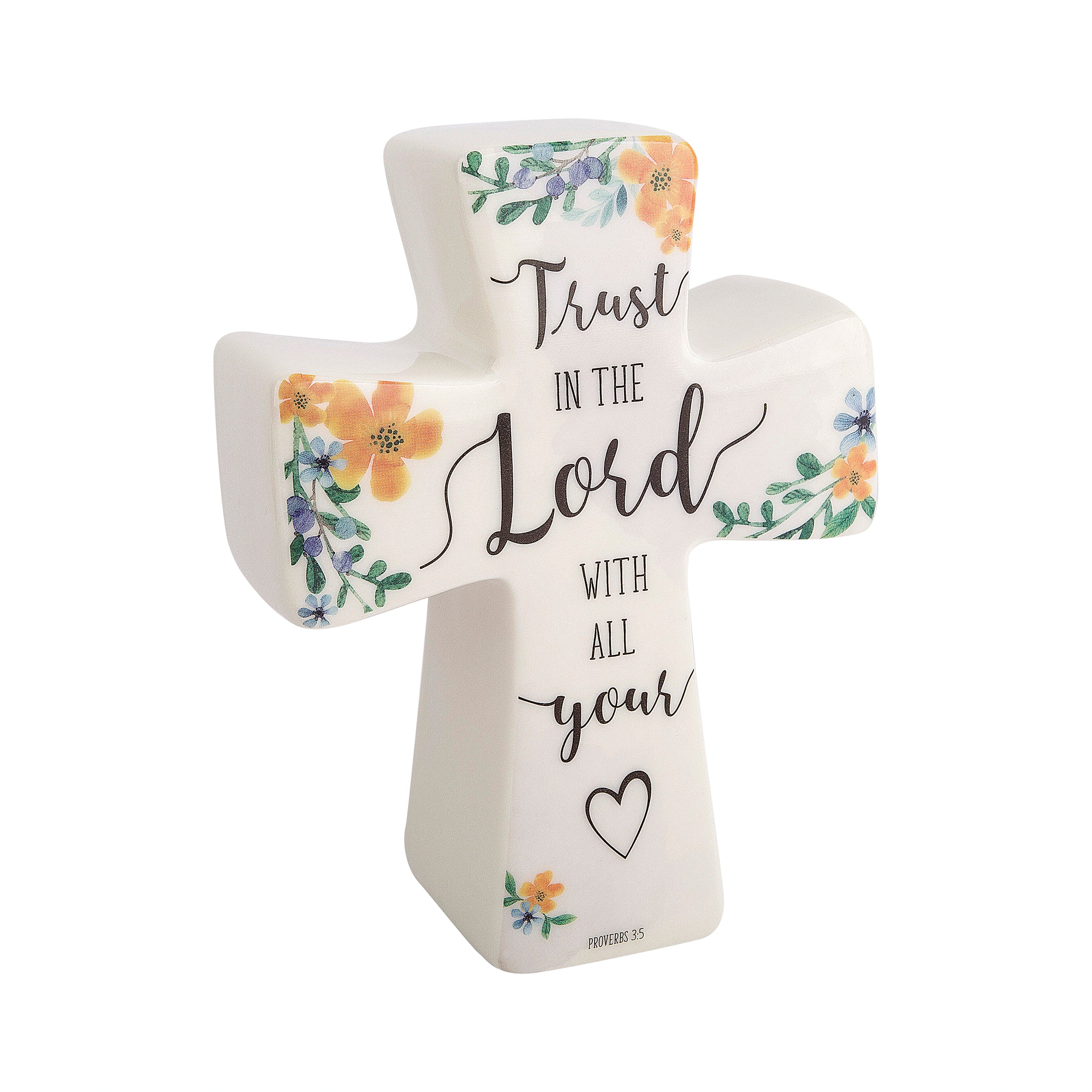Alexa's Angels Scripture Prayer Cross – "Trust in the Lord”