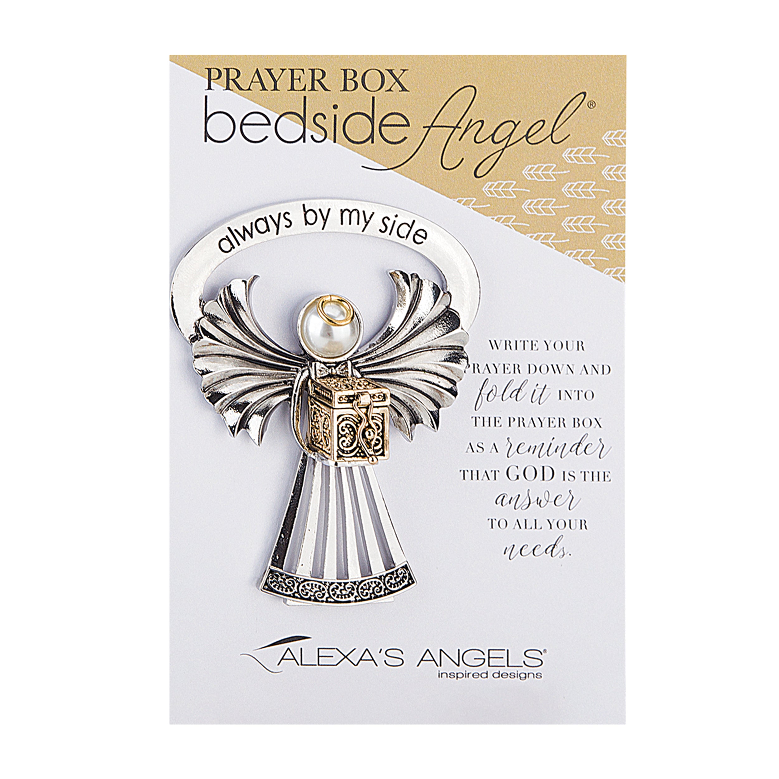 Alexa's Angels Prayer Box Bedside Angel – "Always by My Side”