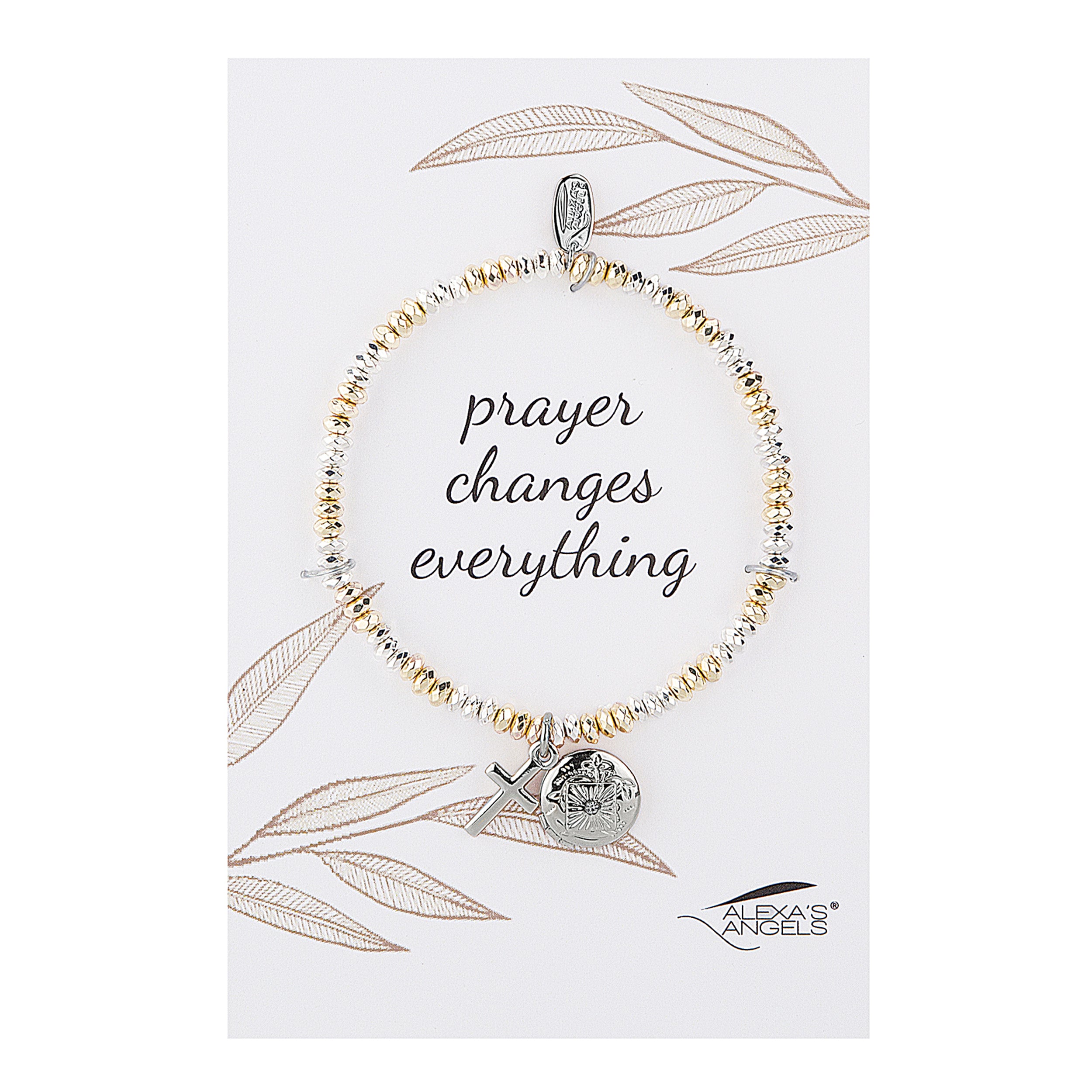 Alexa's Angels Prayer Changes Everything Prayer Box Bracelet