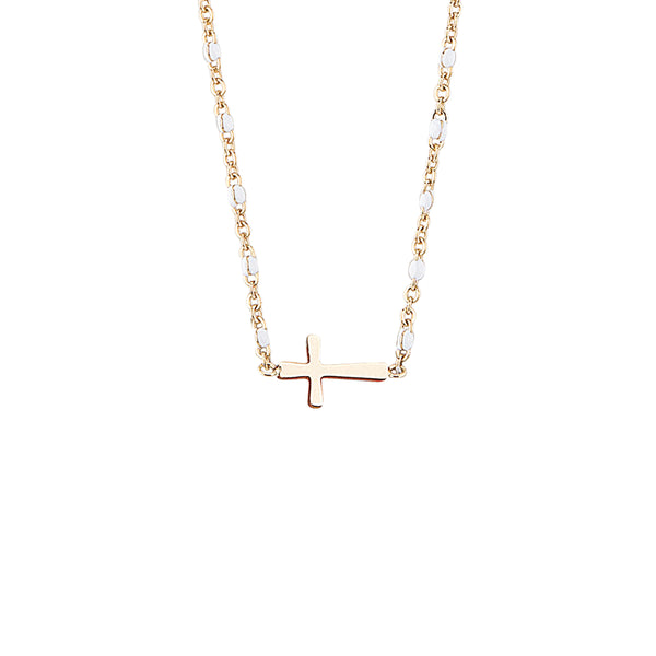 Alexa's Angels Live by Faith Cross Necklace – Children's Size