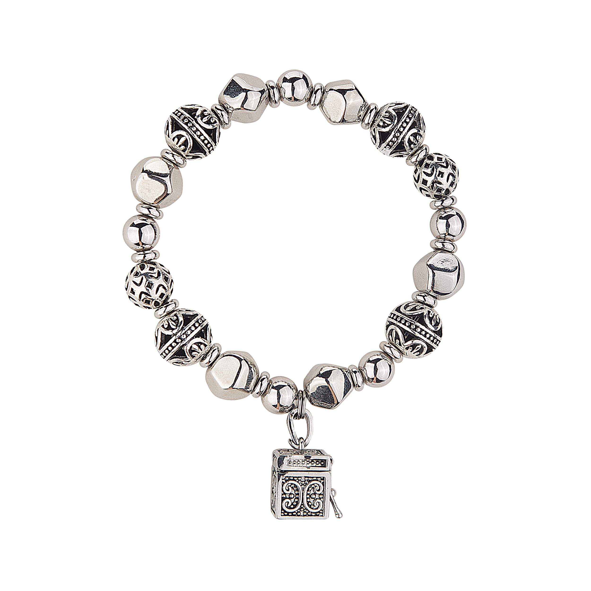 Alexa's Angels Silver Prayer Box Bracelet – "Prayer Changes Everything"