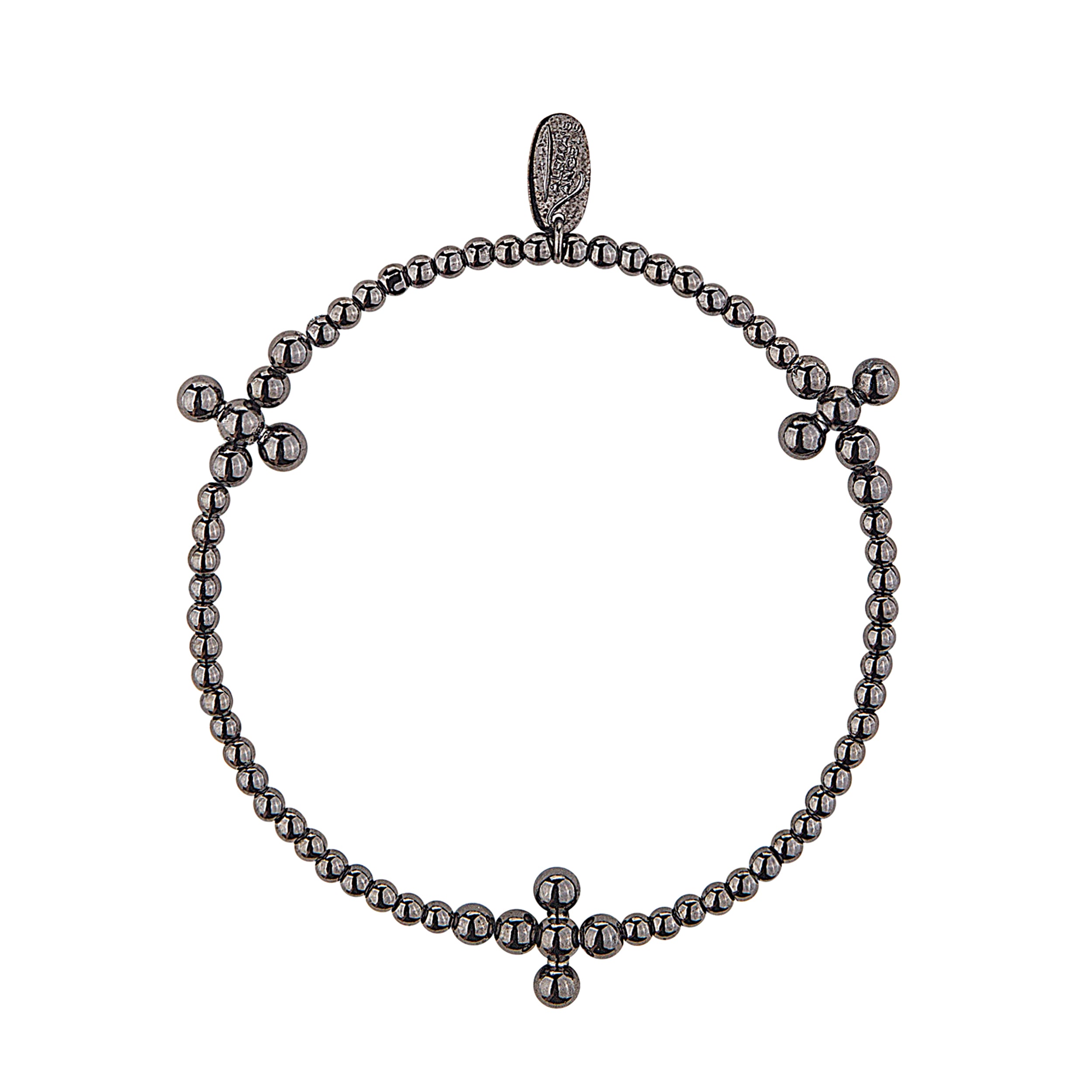 Alexa's Angels Bubble Cross Stretch Bracelet
