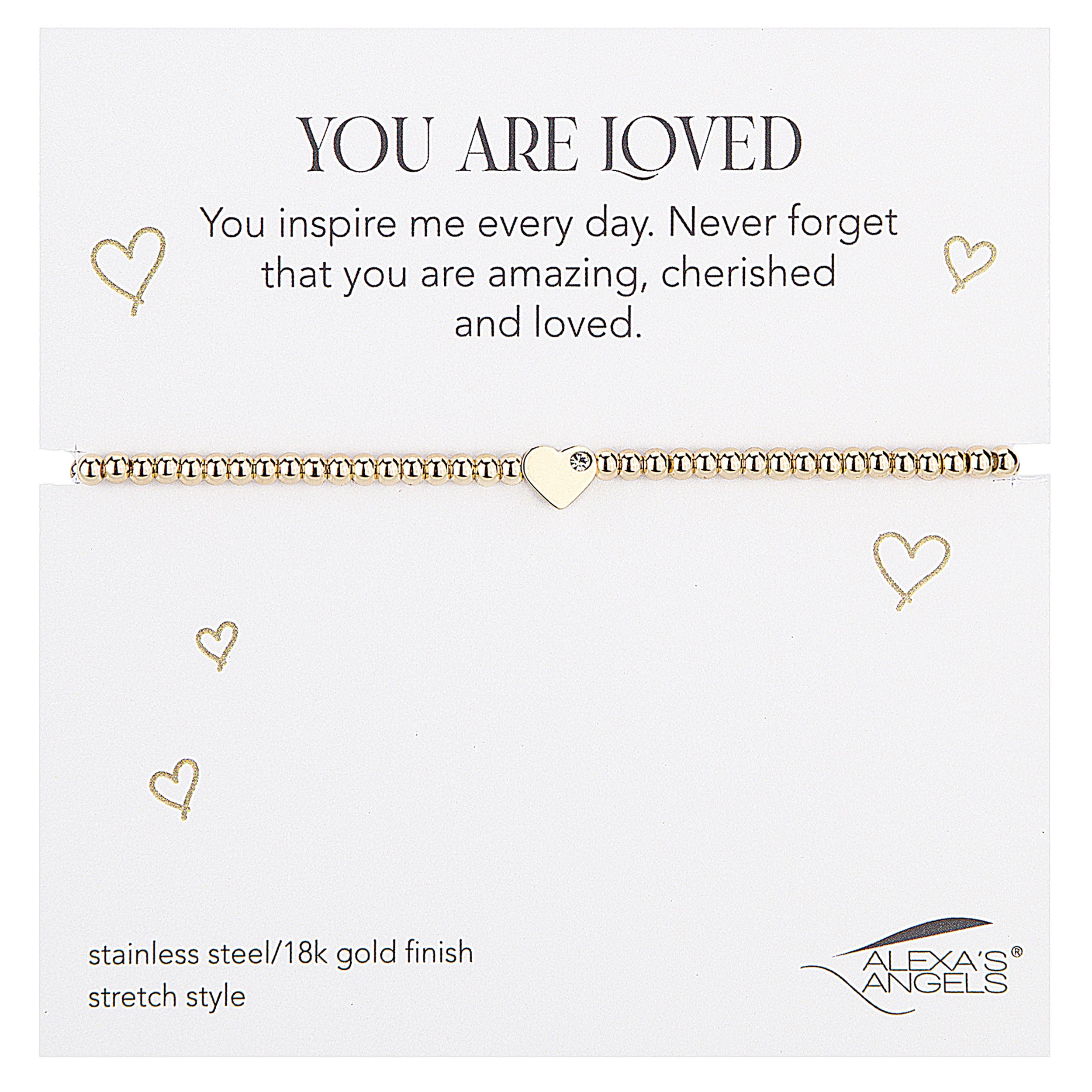 Alexa's Angels You Are An Angel - You Are Loved Bracelet