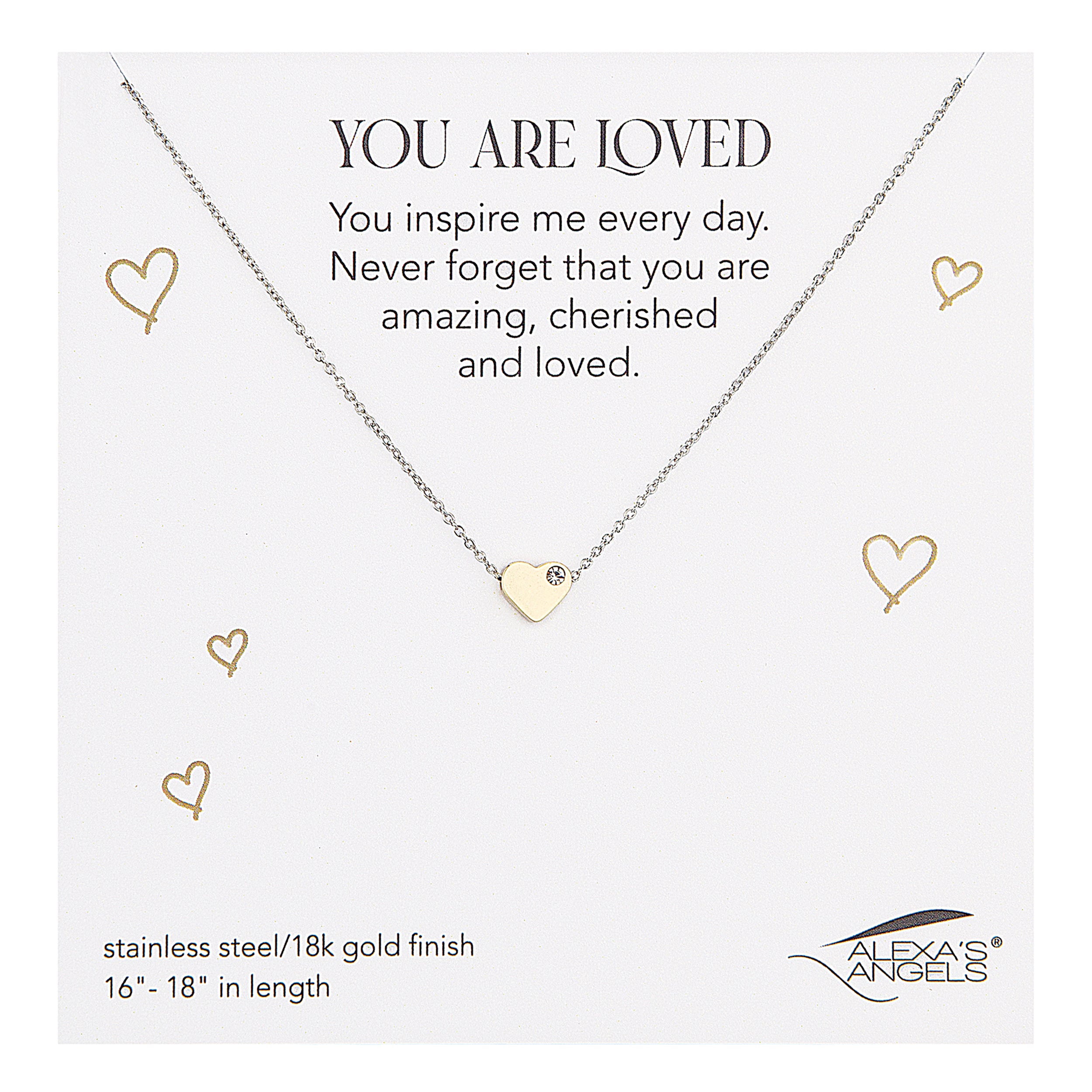 Alexa's Angels You Are An Angel - "You Are Loved" Necklace