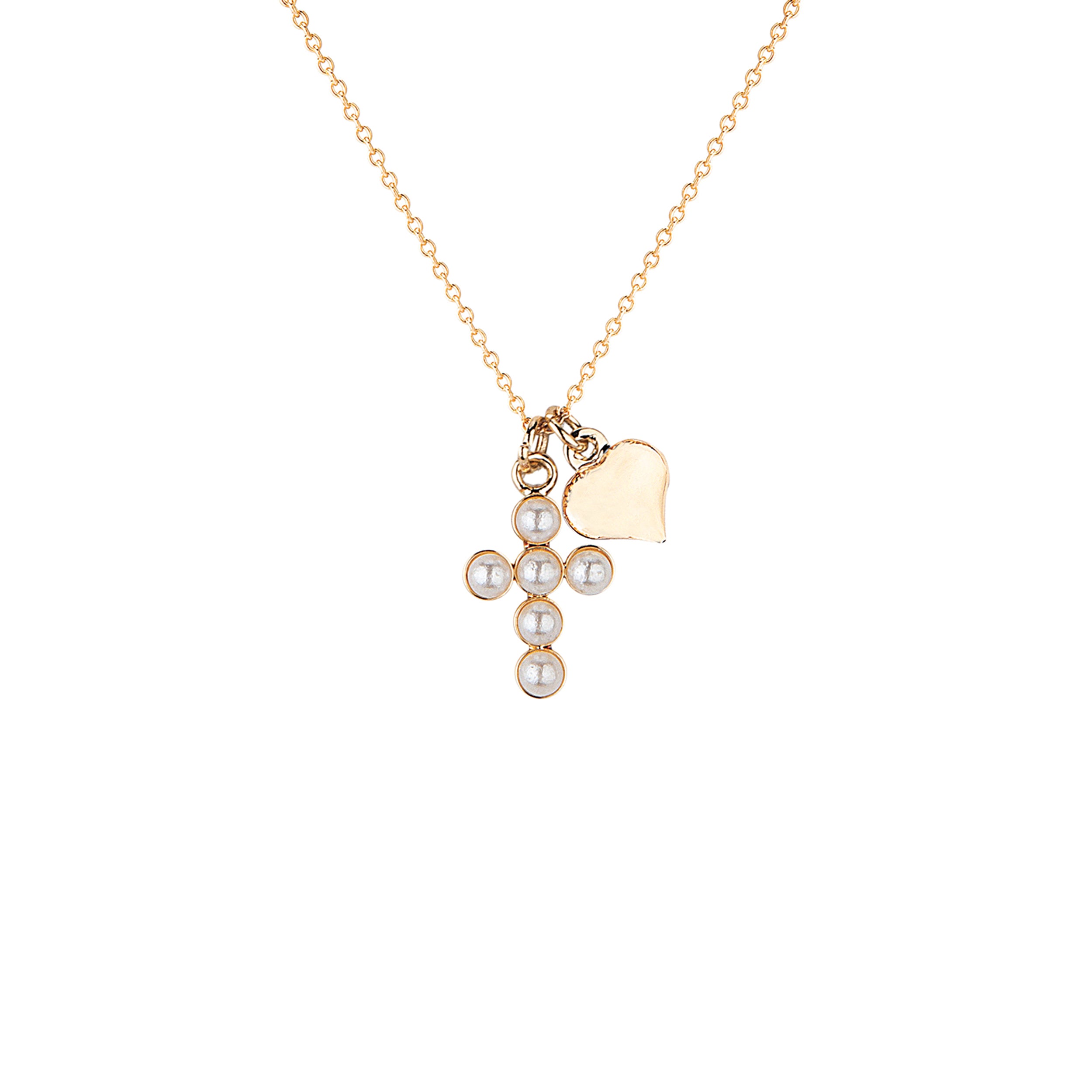 Alexa's Angels Bubble Cross Necklace