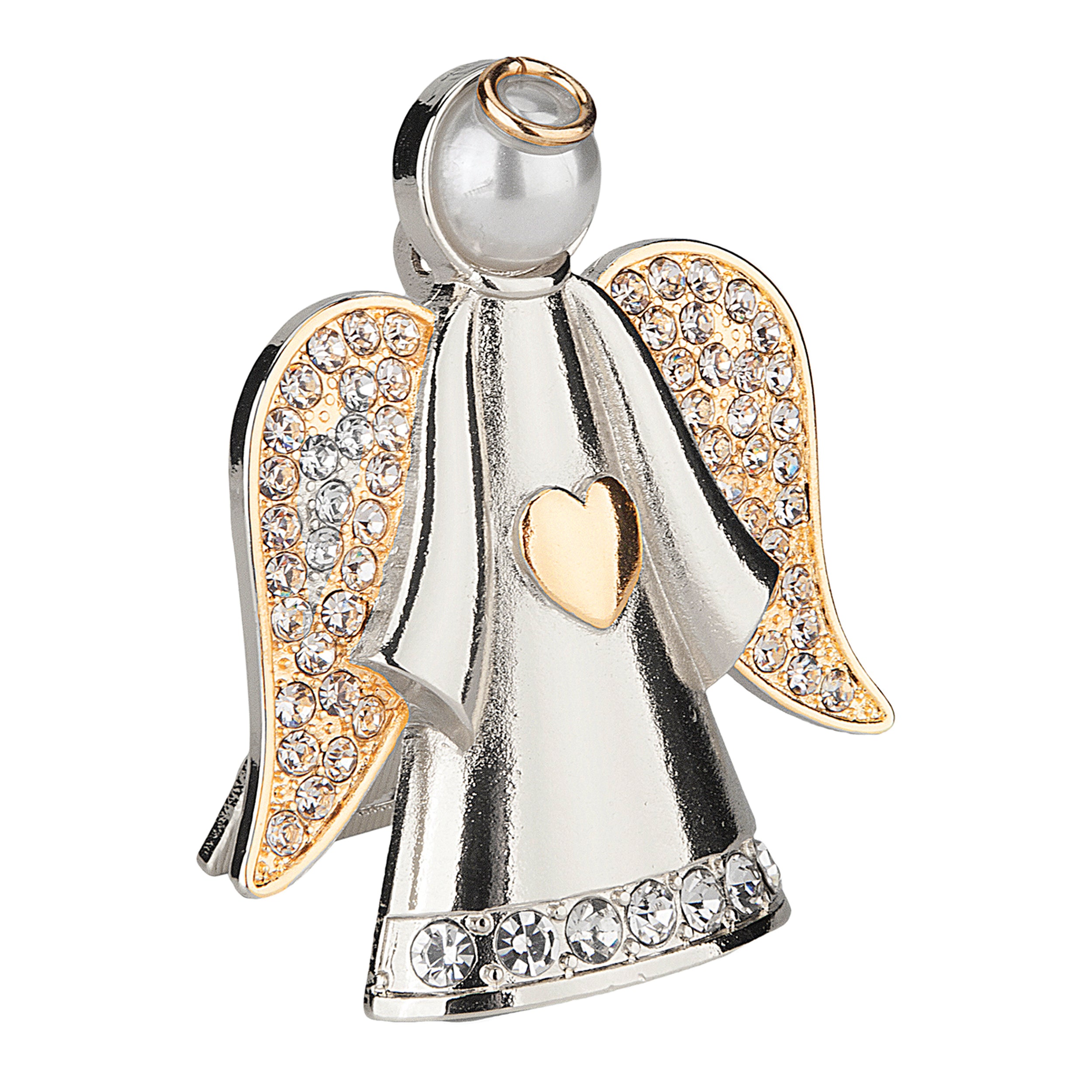 ANGEL Vintage 2007 Gold 未開封 箱付 キーホルダー付 Landstrom's Black Hills Gold Cherub Guardian Angle Tie Tack pin