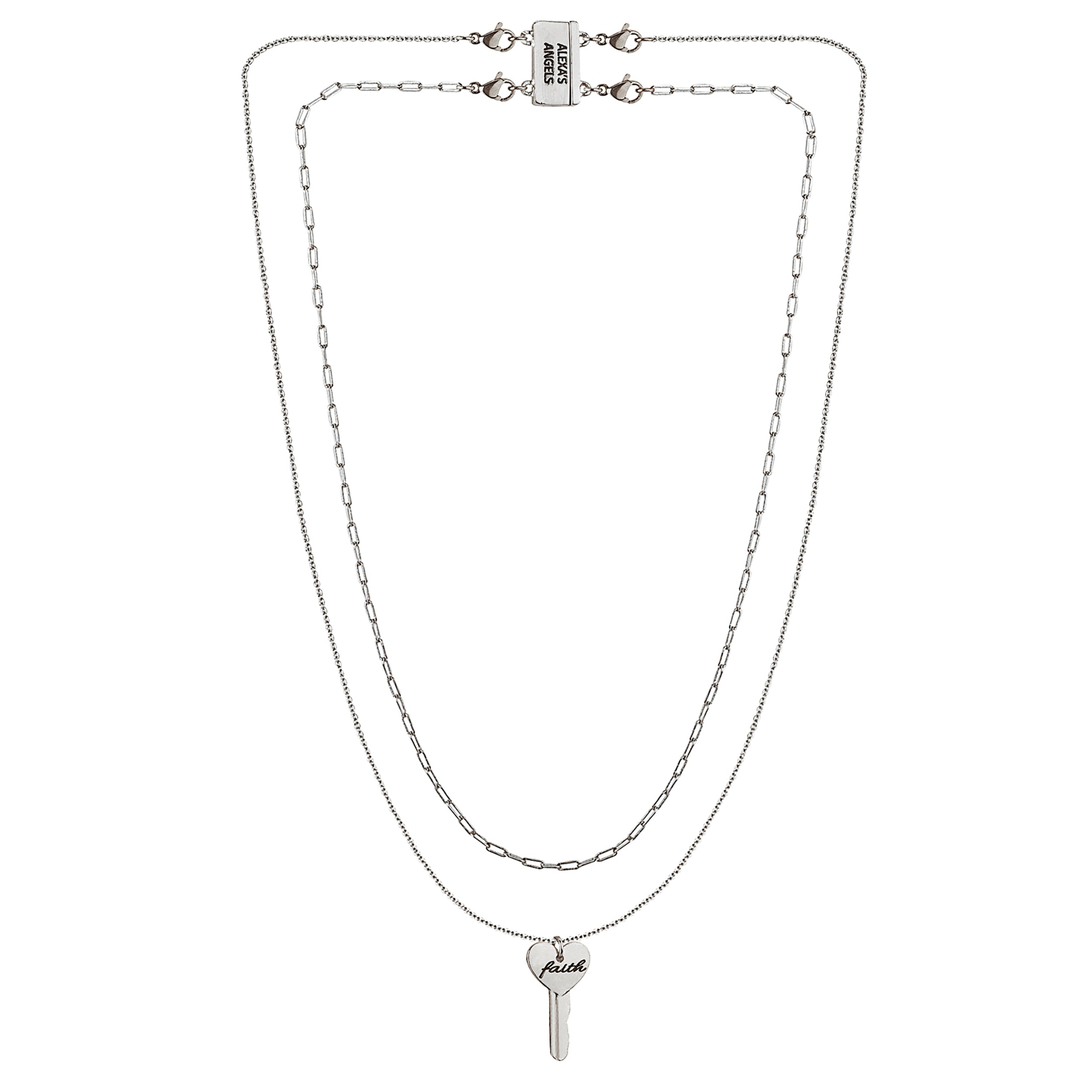 Alexa's Angels Two-in-One Key Necklace