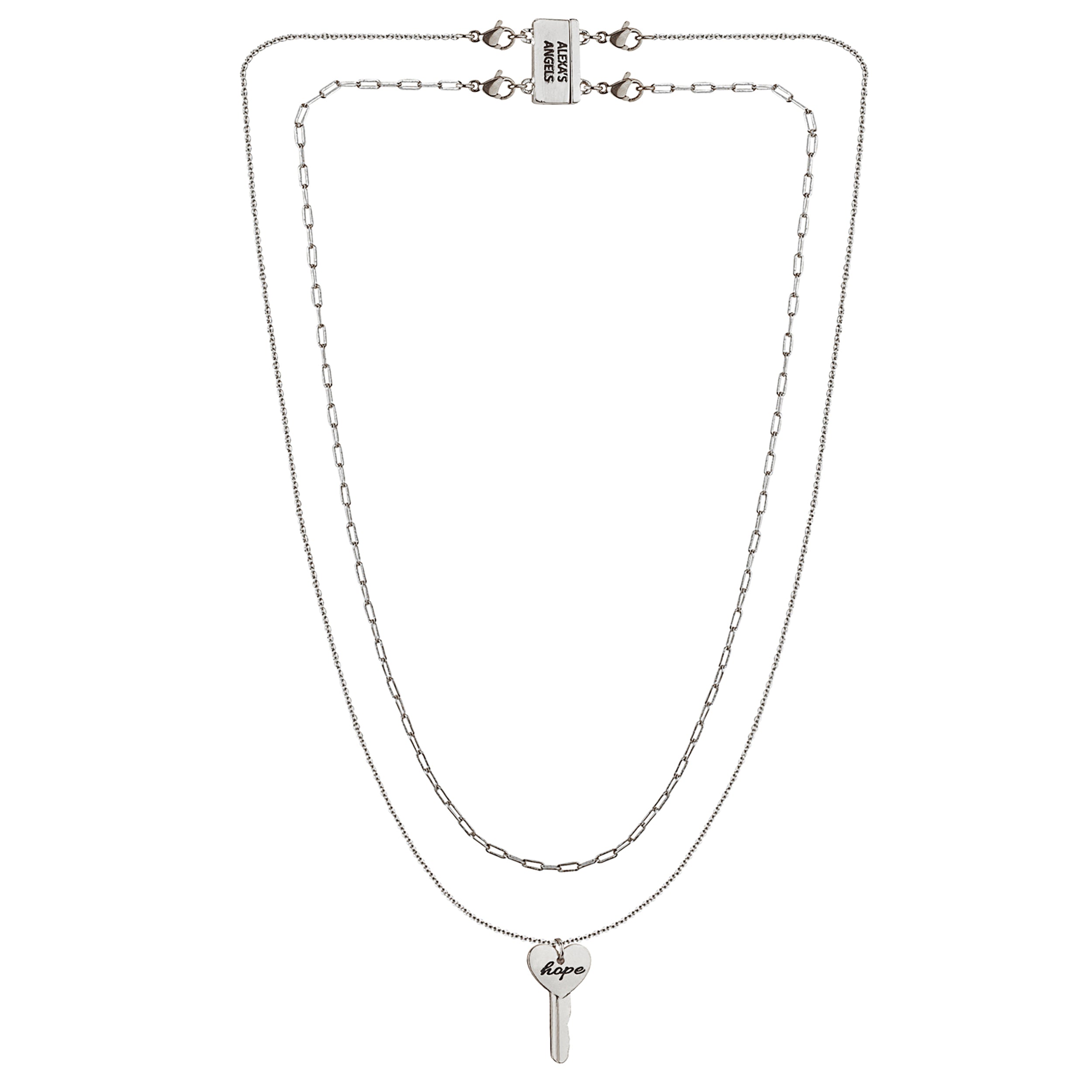 Alexa's Angels Two-in-One Key Necklace