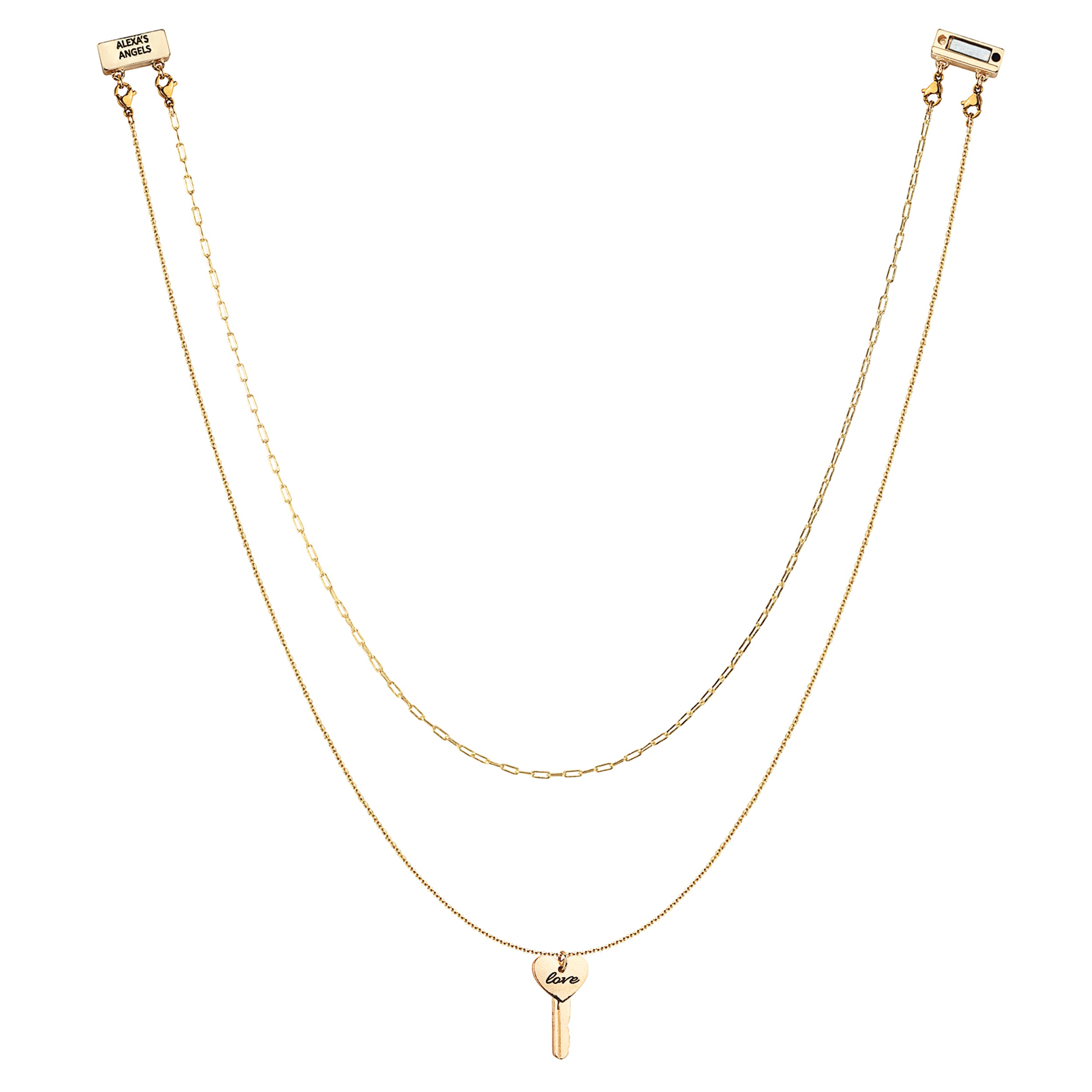 Alexa's Angels Two-in-One Key Necklace