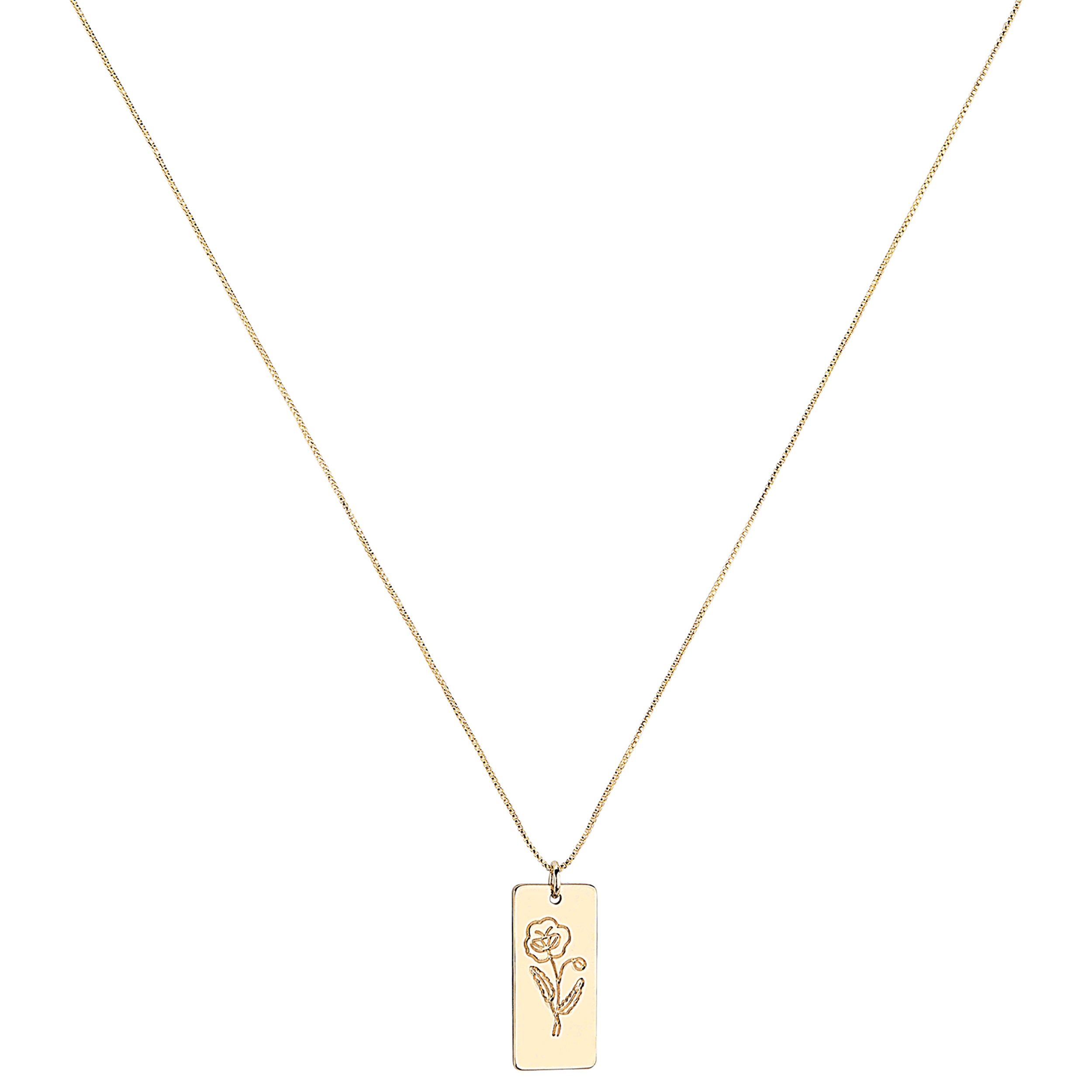 Alexa's Angels Birth Month Flower Necklace