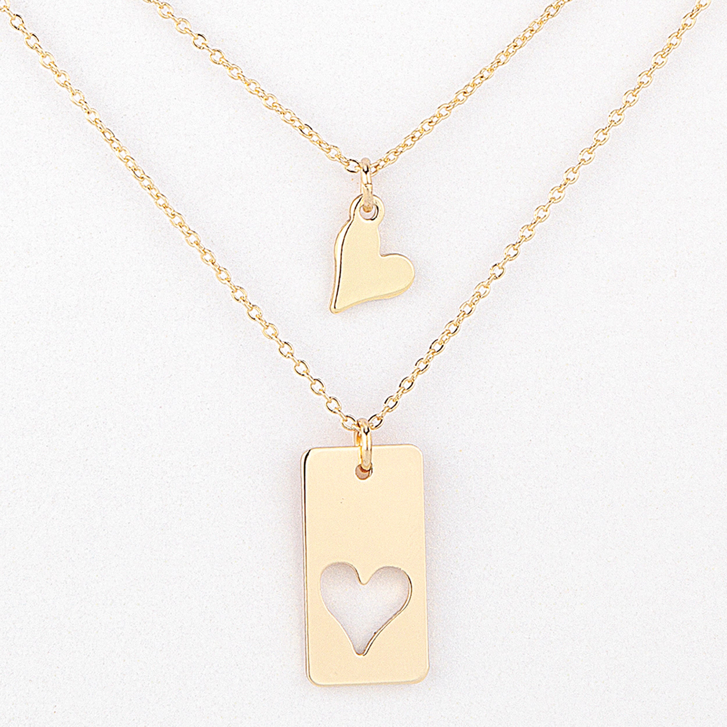 Alexa's Angels Us, Friends, Always One for You, One for Me Necklace Set