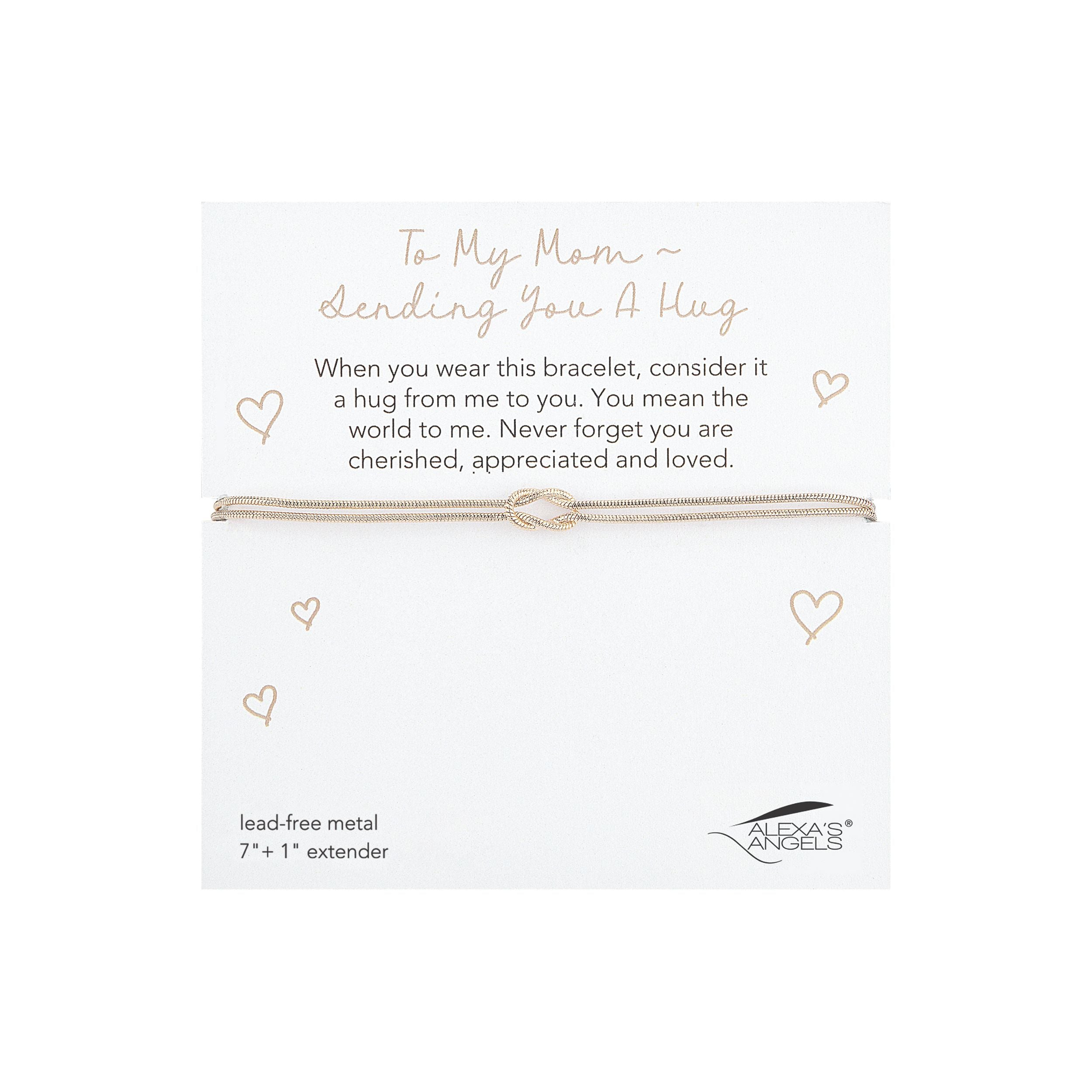 Alexa's Angels Sending a Hug Bracelet