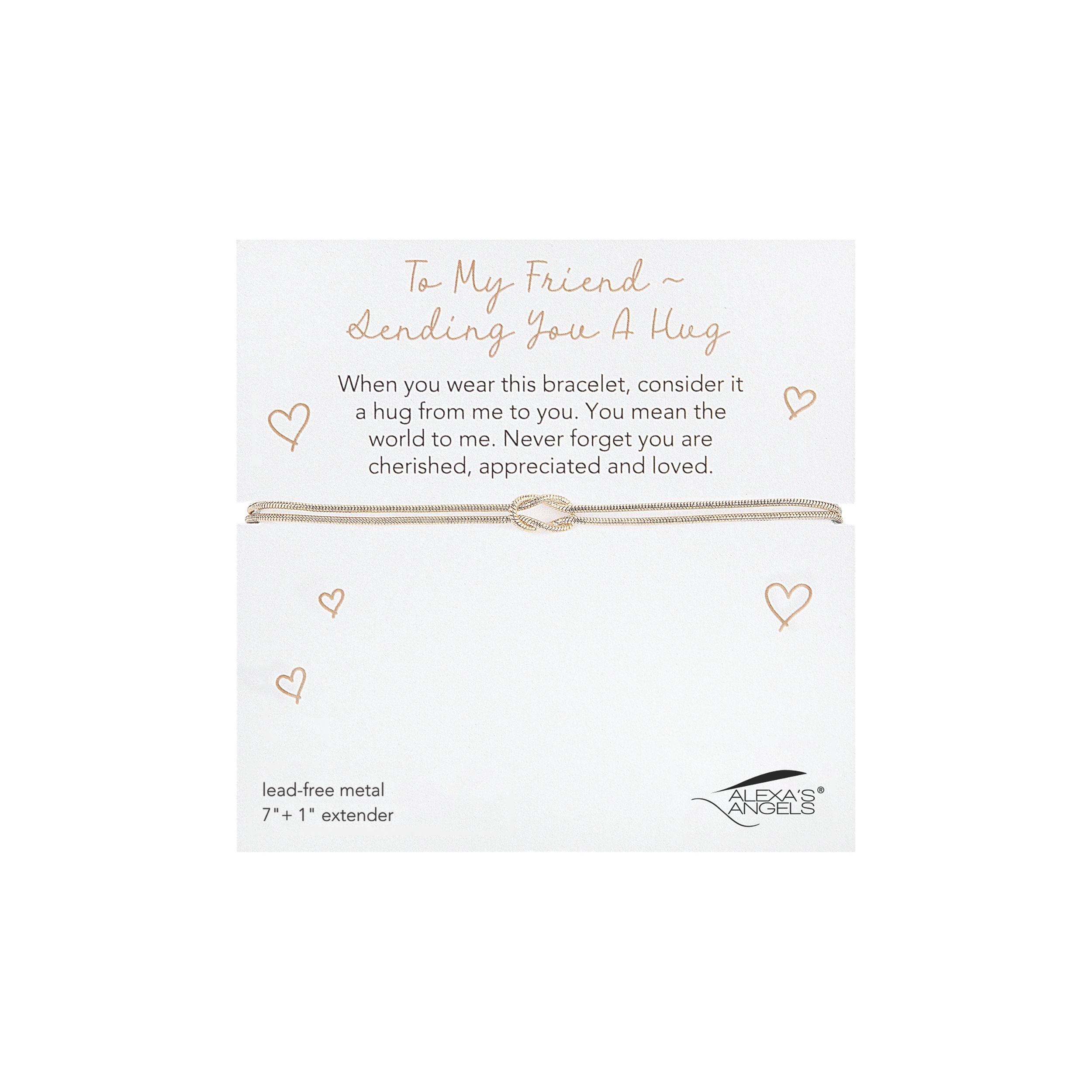 Alexa's Angels Sending a Hug Bracelet