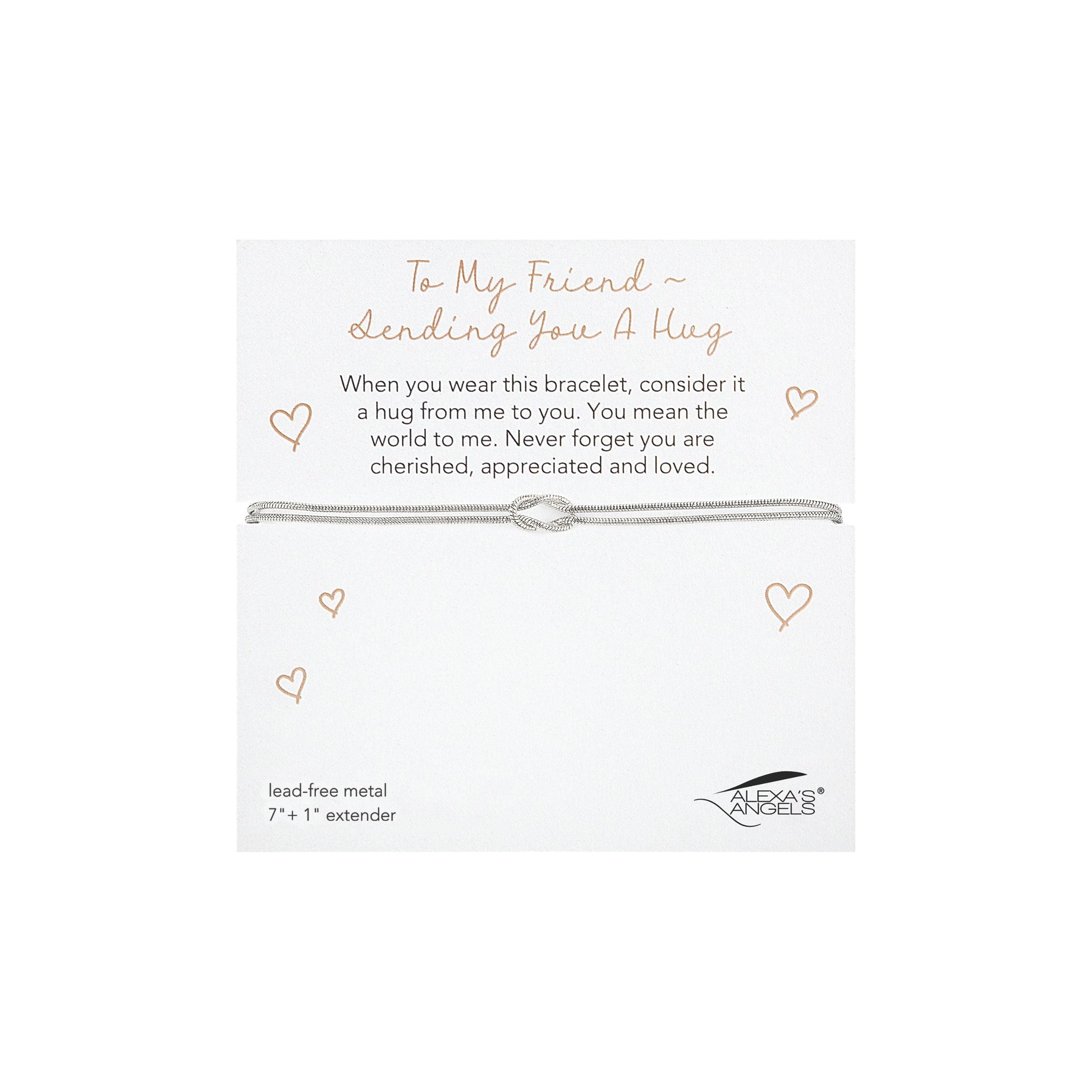 Alexa's Angels Sending a Hug Bracelet