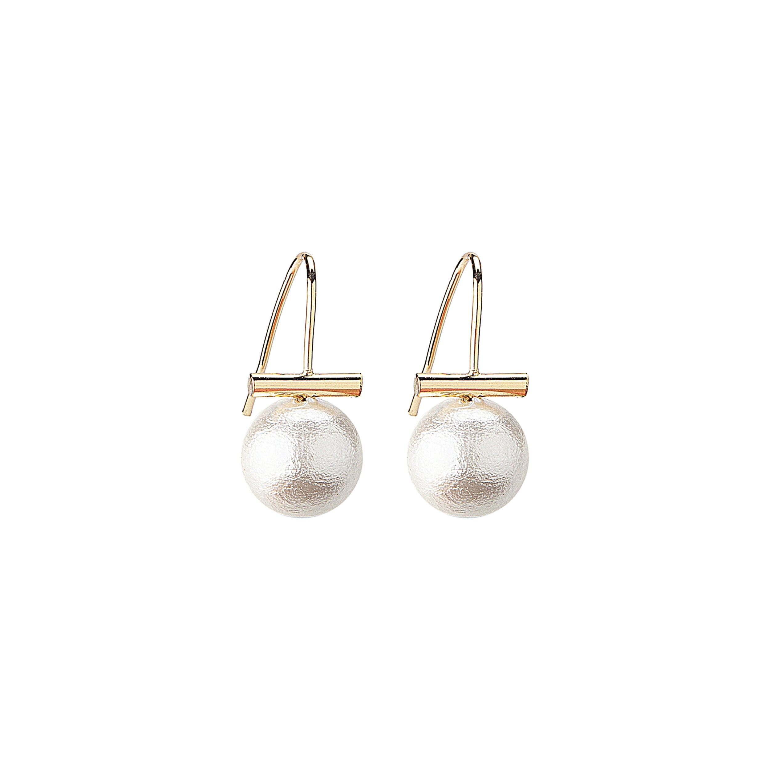 Alexa's Angels Expect a Miracle Cotton Pearl Earrings