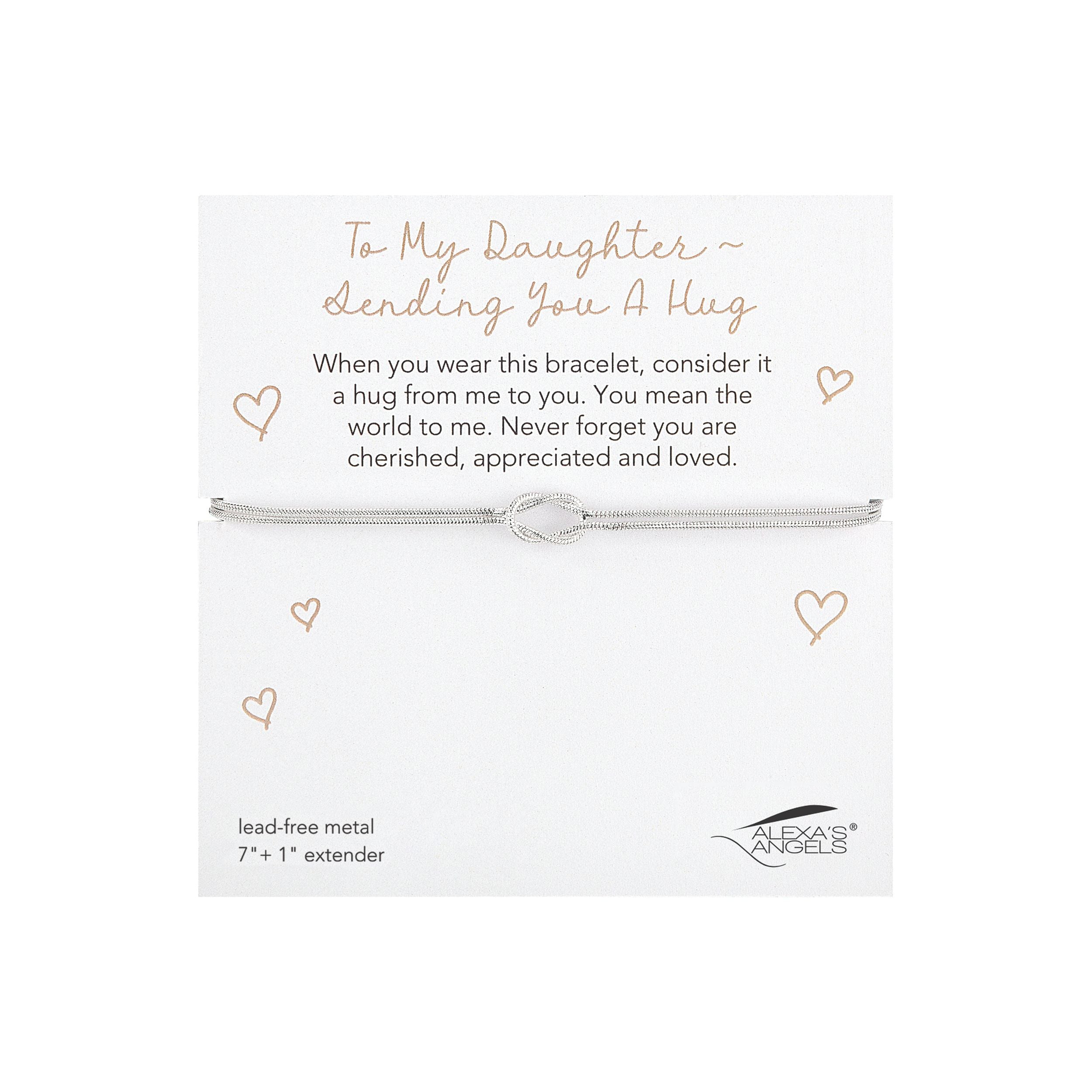Alexa's Angels Sending a Hug Bracelet