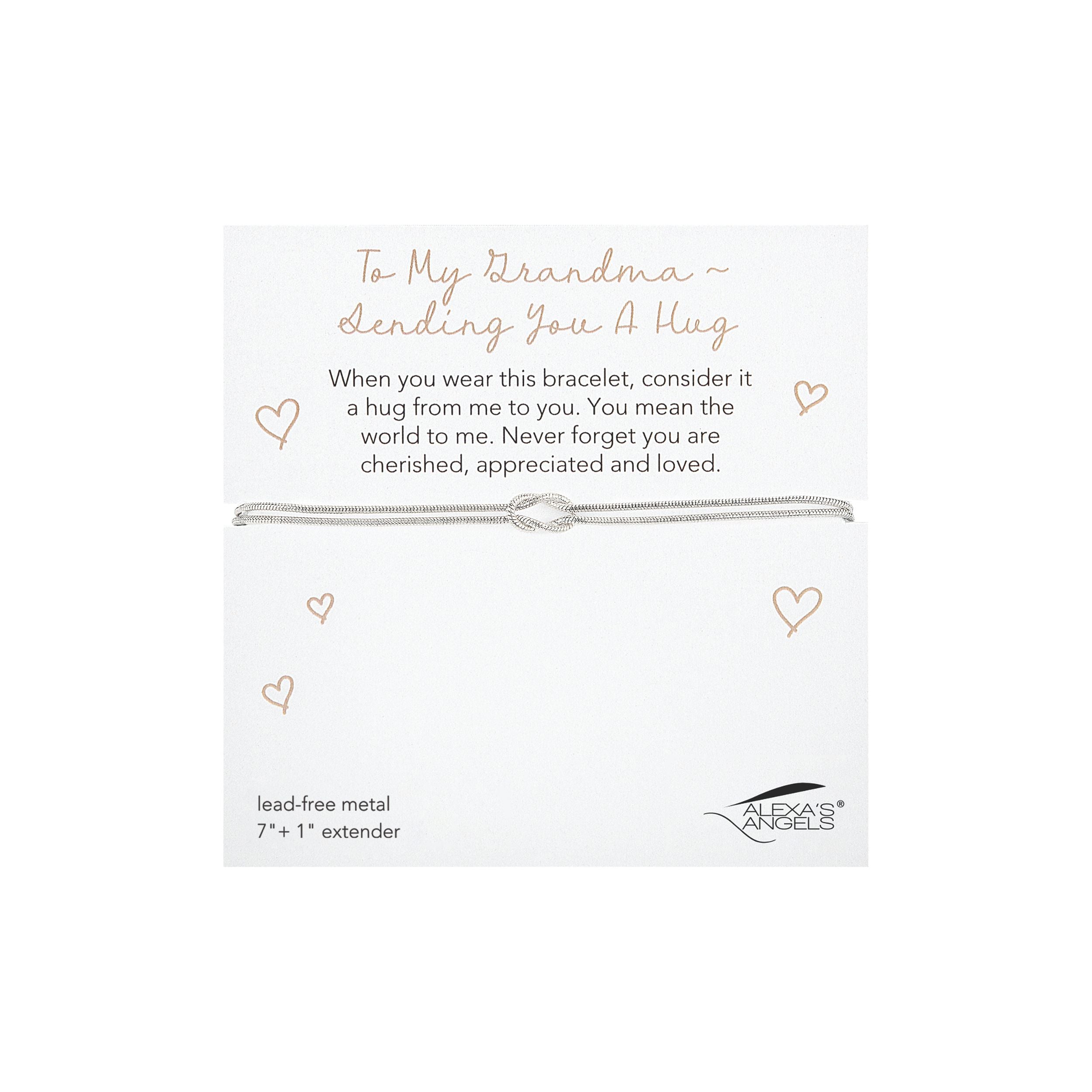 Alexa's Angels Sending a Hug Bracelet