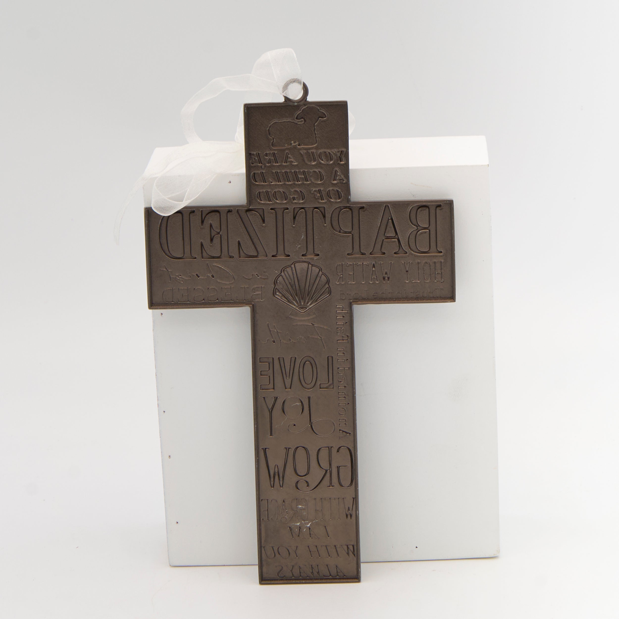 Caroline Collection Baptism Word Wall Cross