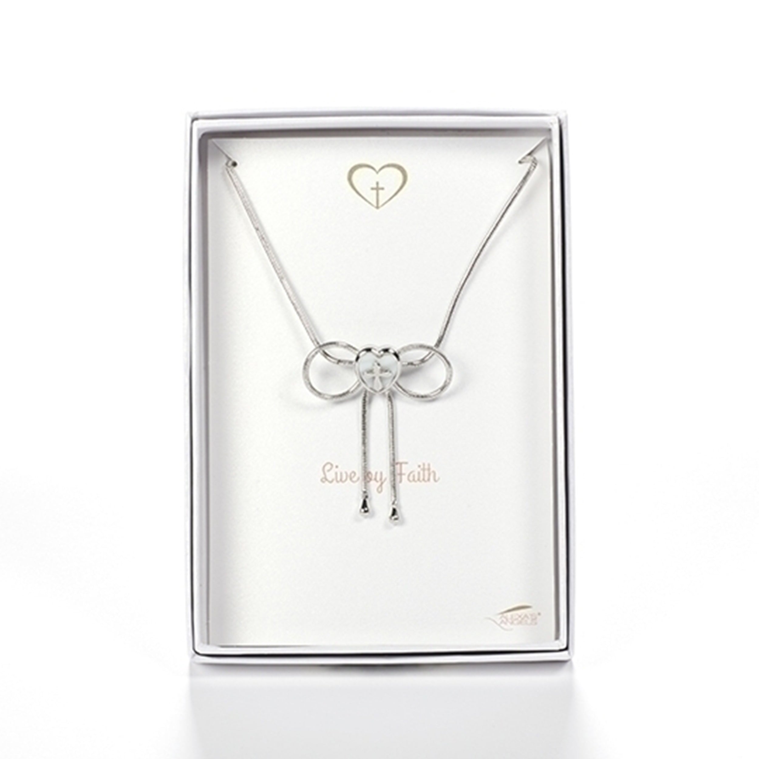 Alexa's Angels Bow Necklace for a child
