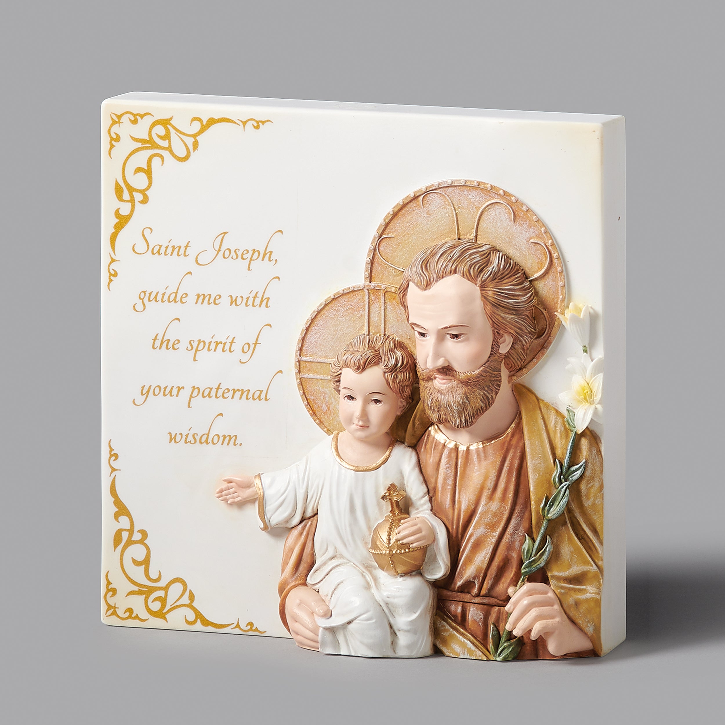St. Joseph Tabletop Plaque