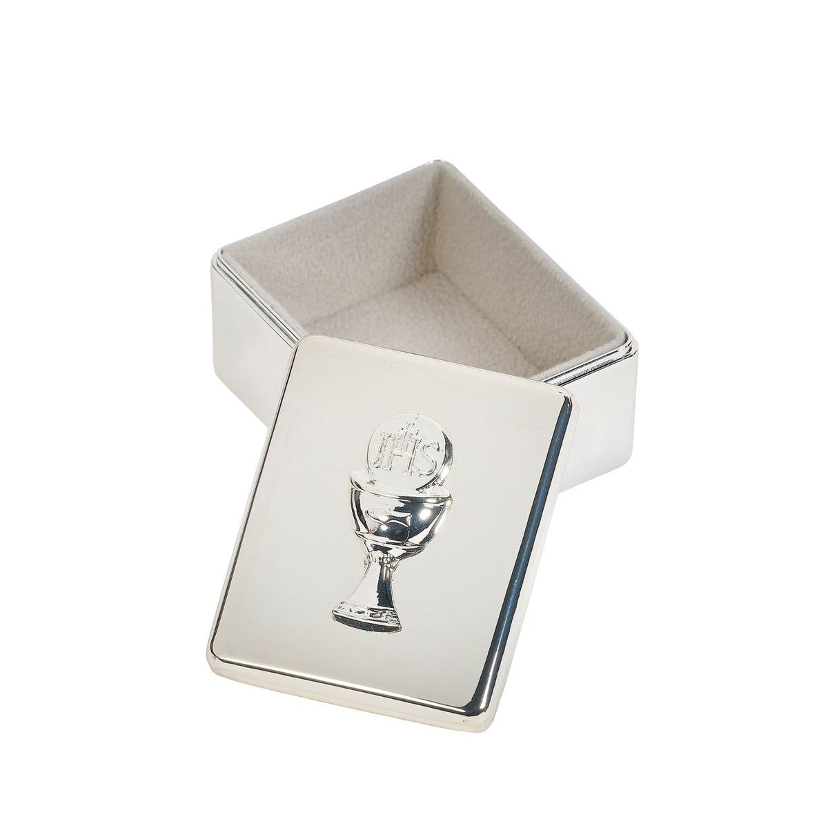 Caroline Collection Silver Dove First Communion Keepsake Box