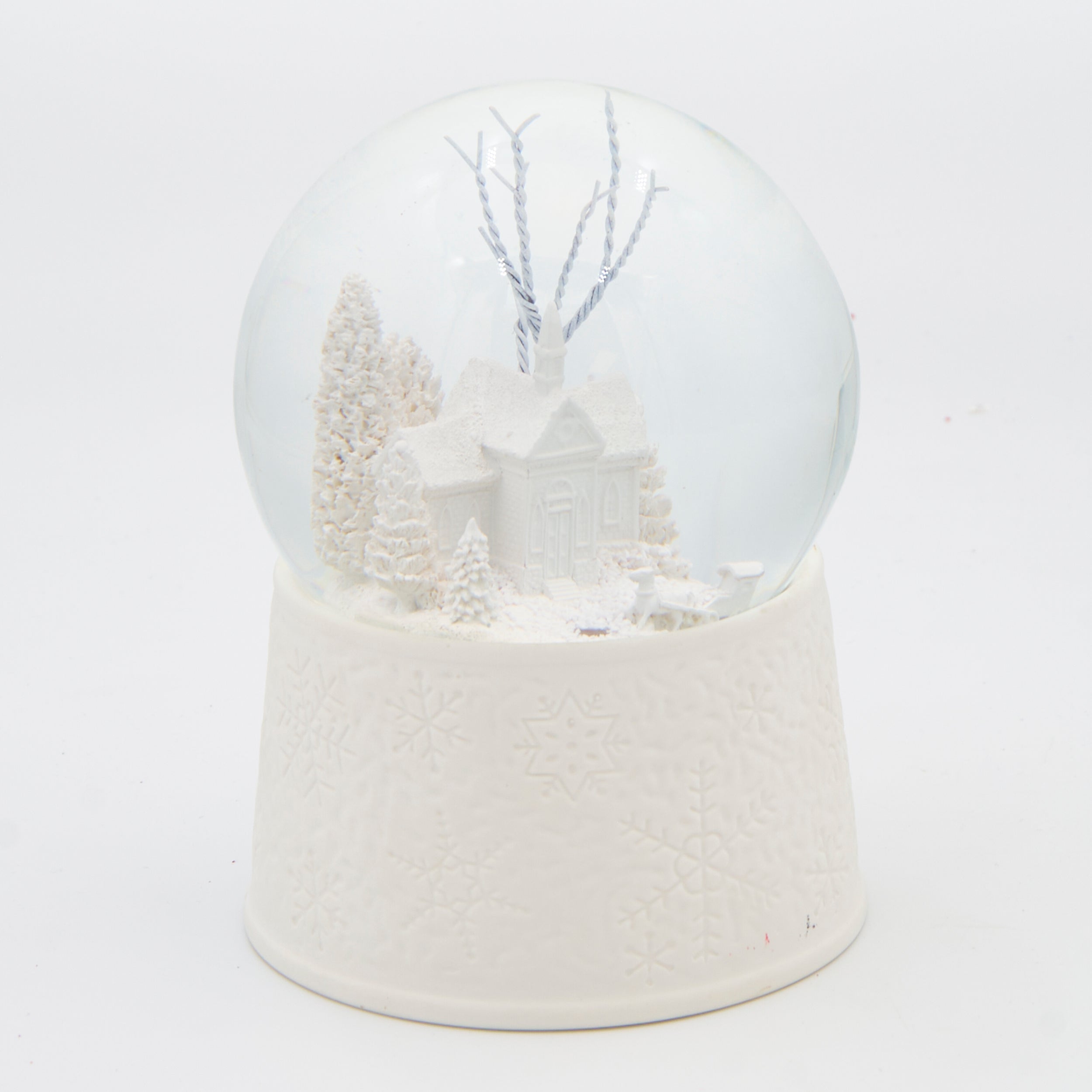 Glitterdome Lighted Musical Church – "The First Noel" Tune