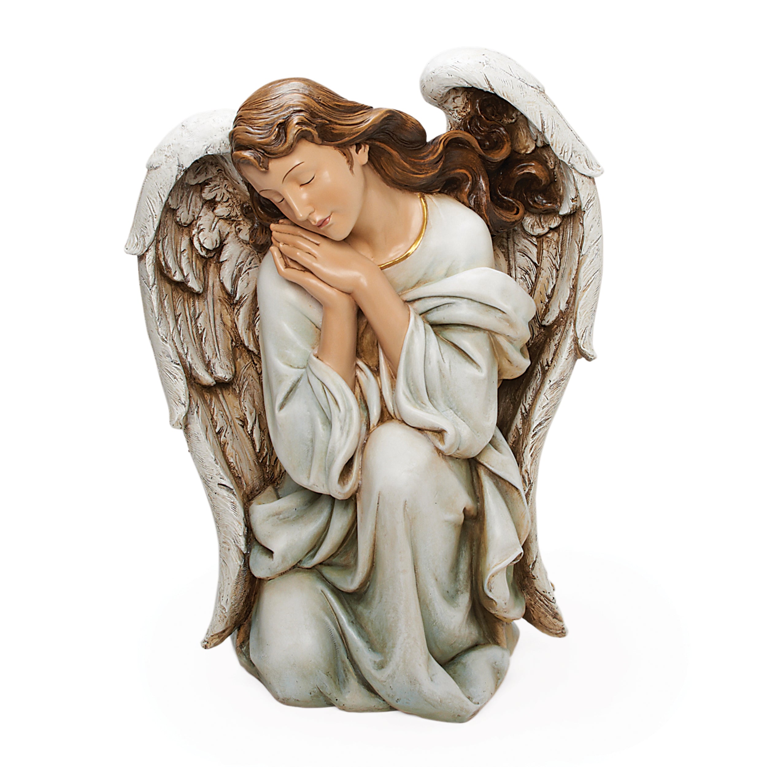 Joseph’s Studio Classic Kneeling Angel Statue - 39" Scale