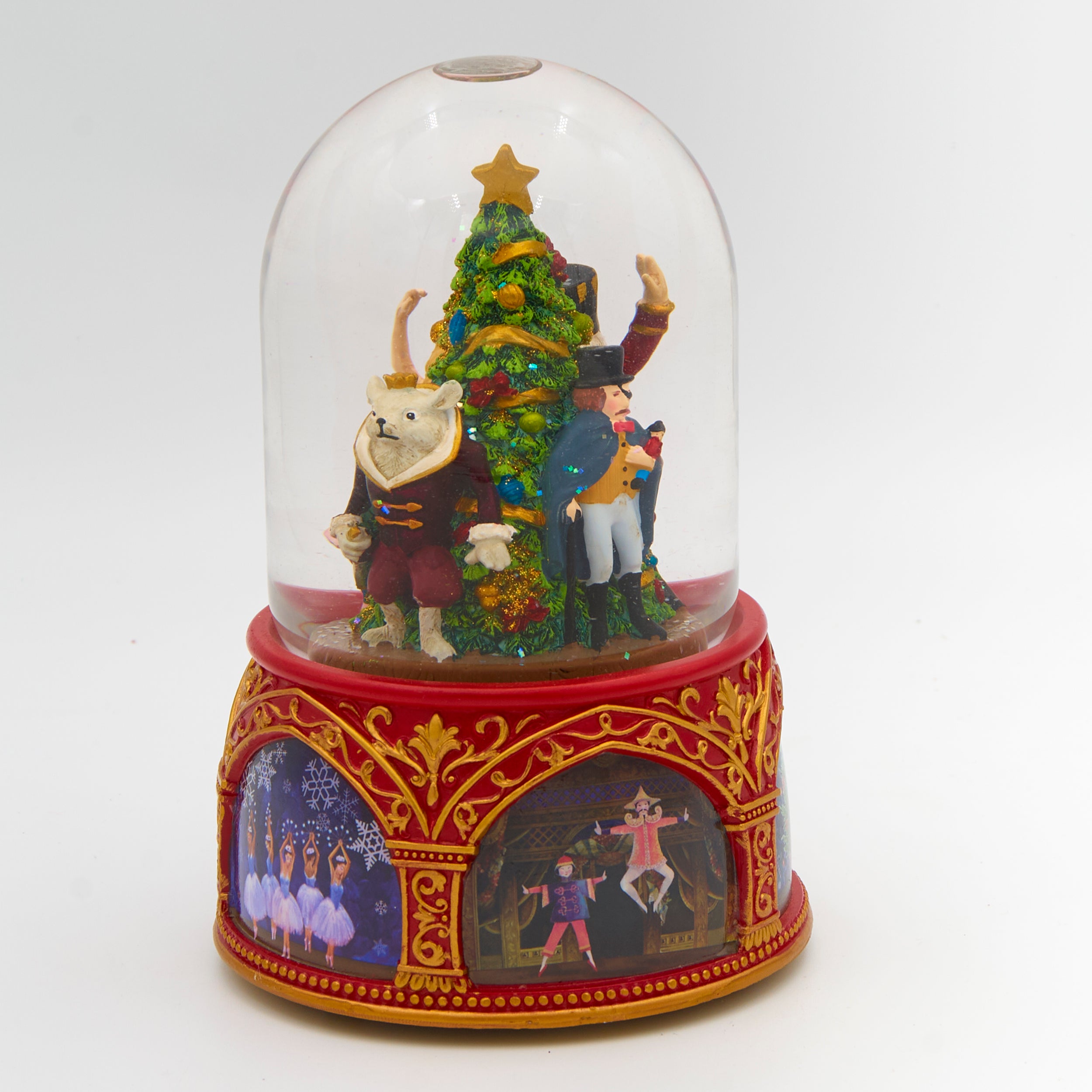 Glitterdome Musical Nutcracker Scenes - "Nutcracker Suite" Tune