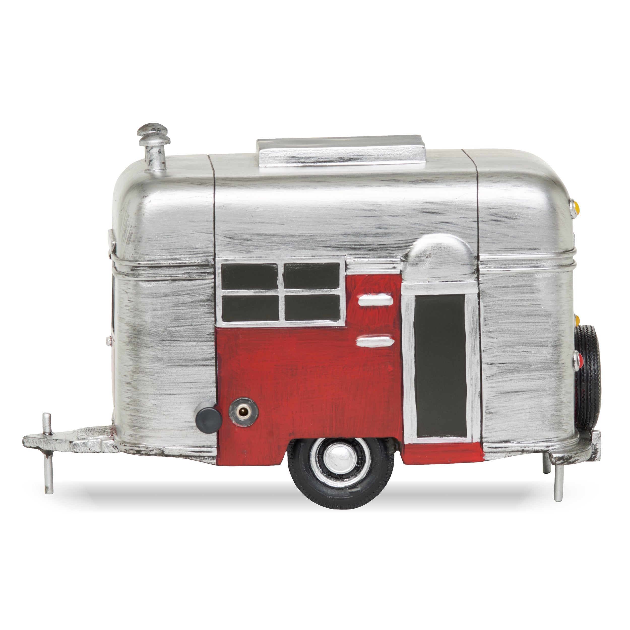 Amusements Lighted Musical Happy Camper Trailer with Rotating Scene