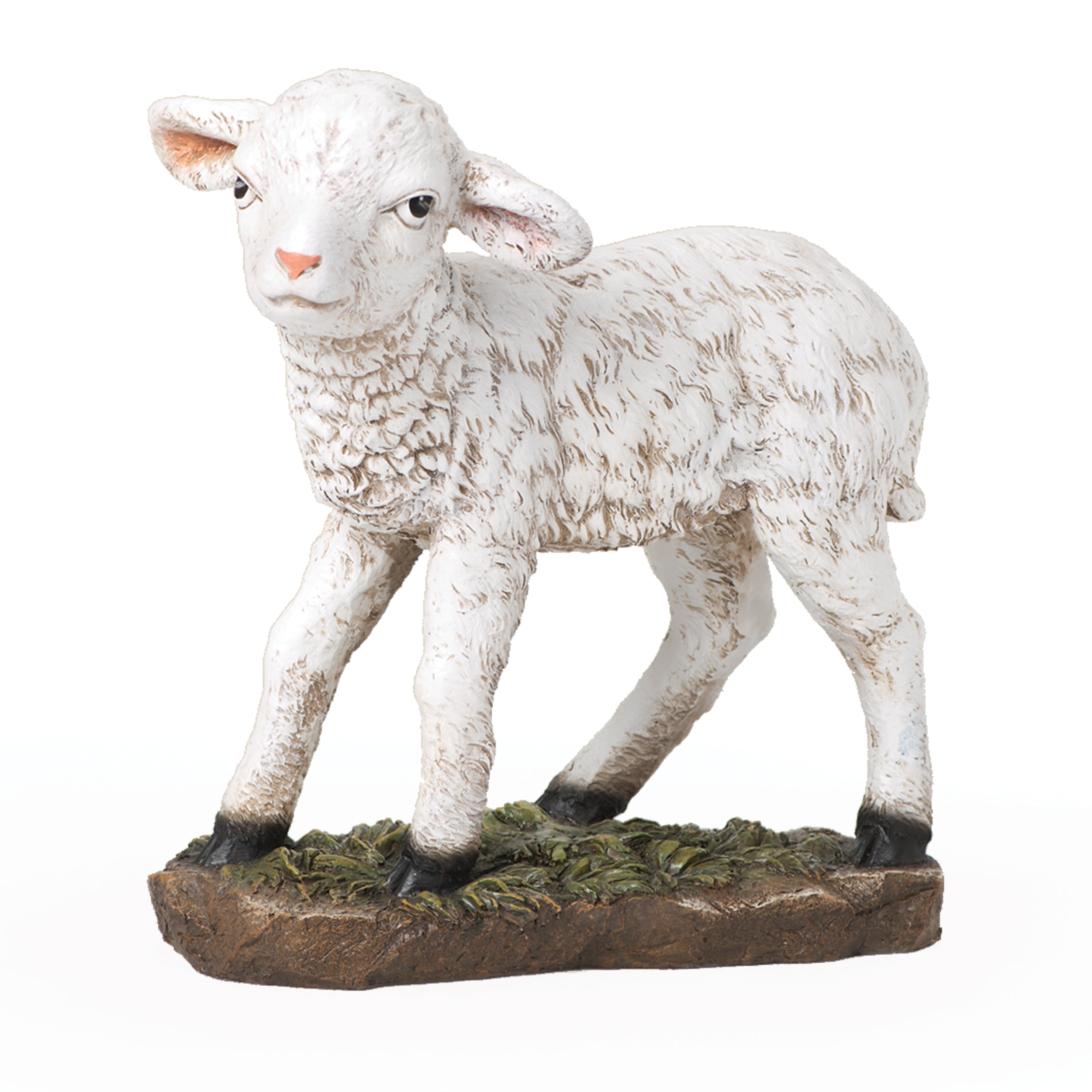 Joseph’s Studio Classic White Lamb Statue - 39" Scale